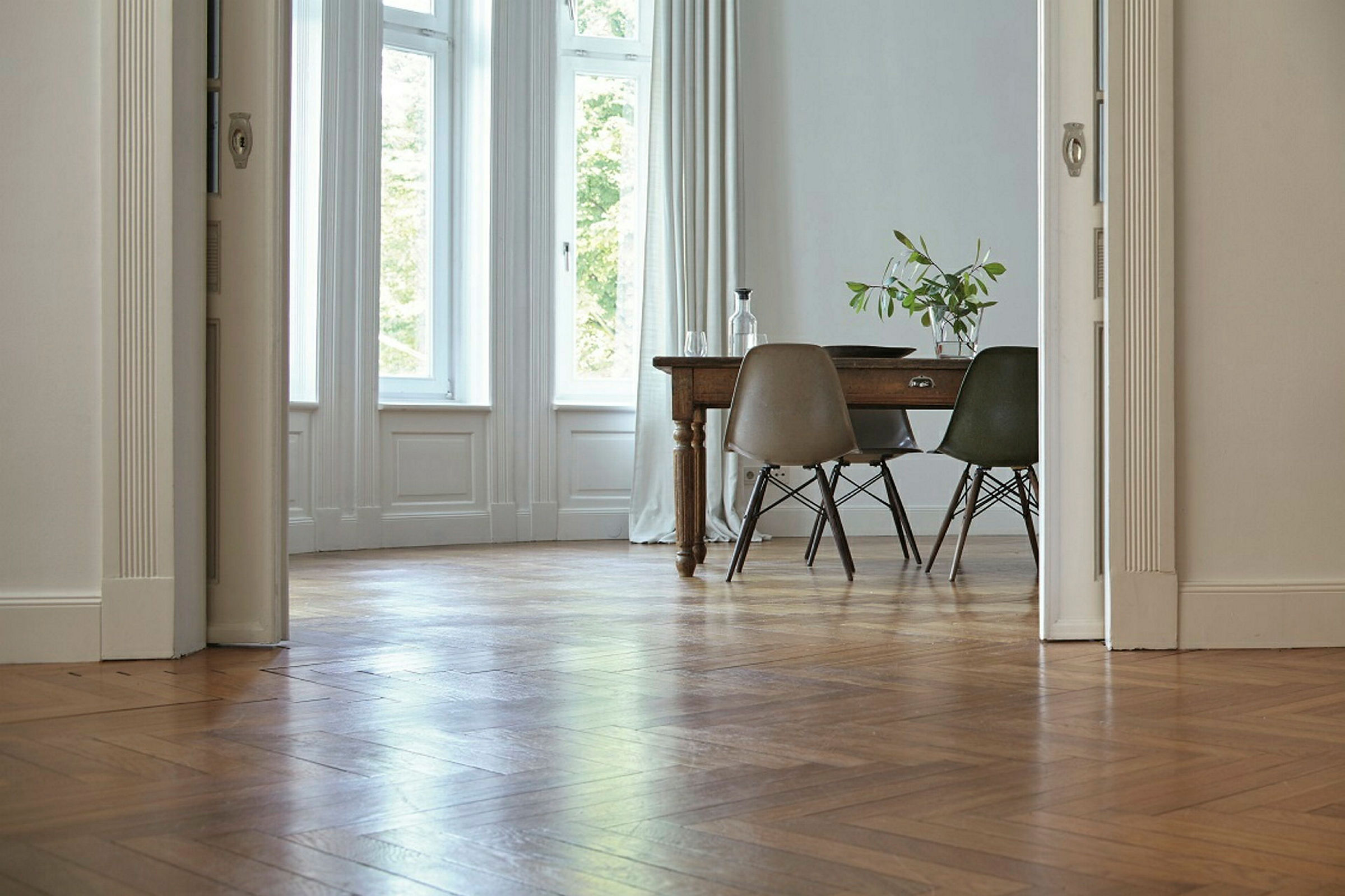 Alpina Klarlack für Parkett & Treppen 2 Liter seidenmatt