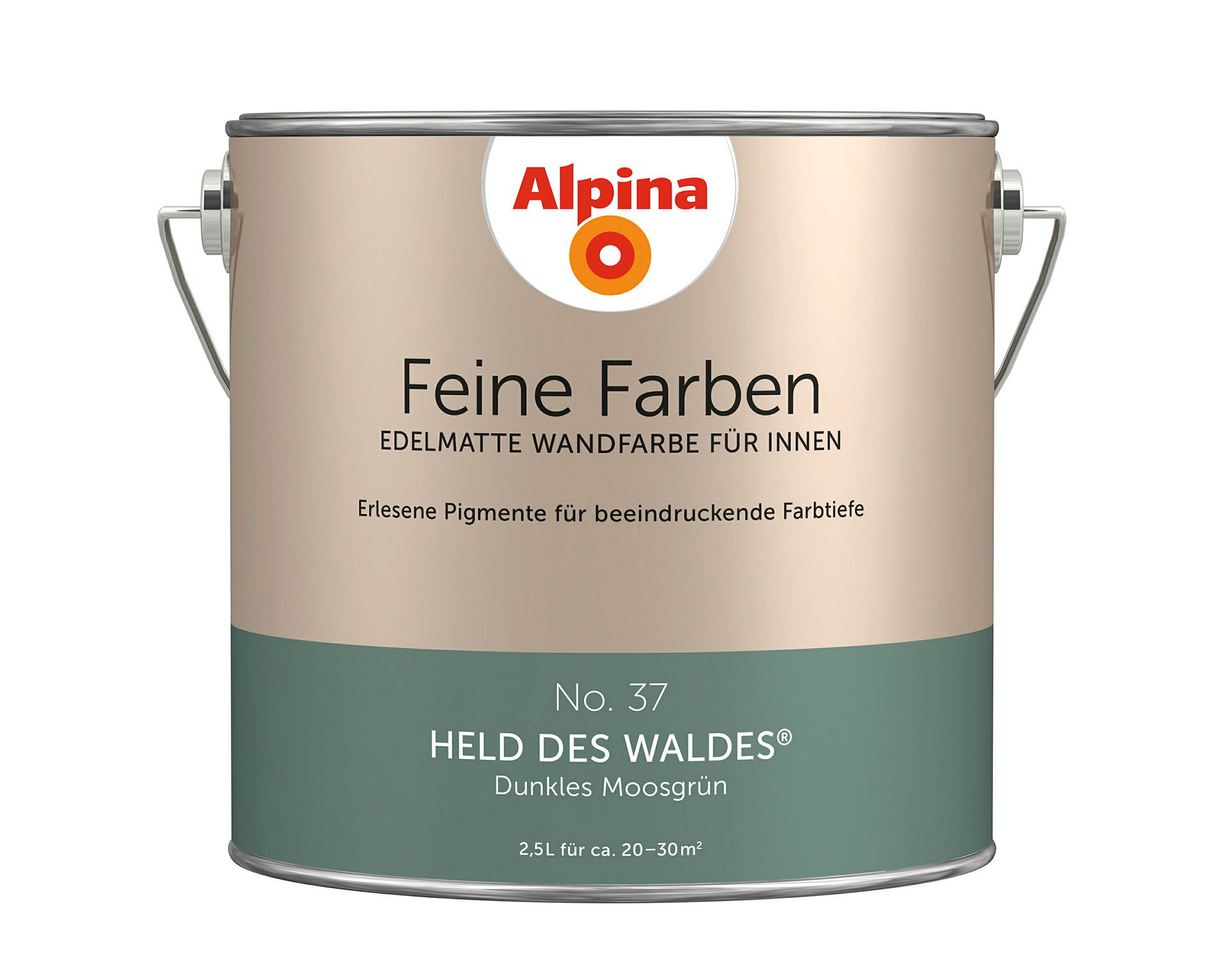 Alpina Feine Farben No. 37 Held des Waldes® edelmatt 2,5 Liter