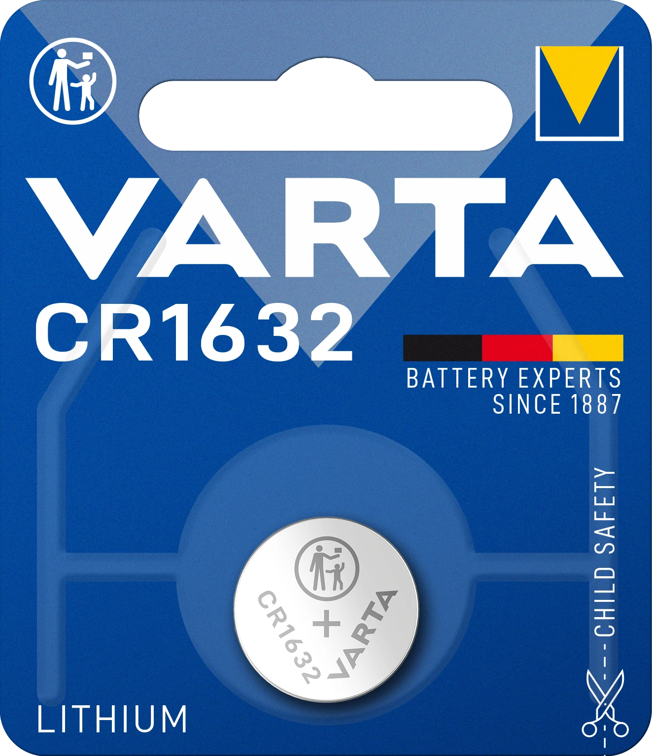 VARTA ELECTRONICS CR1632 Blister 1