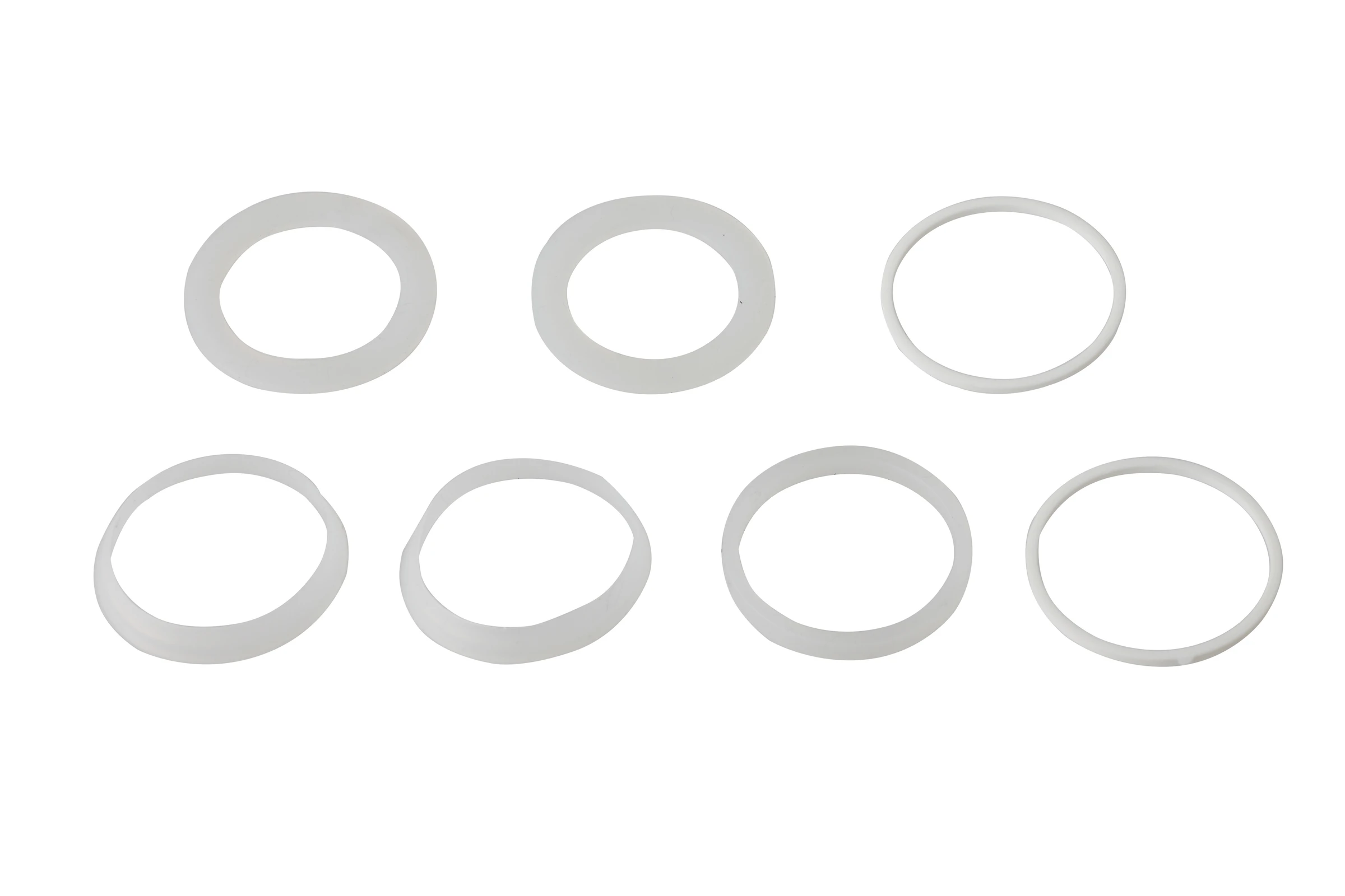 Siphon-Dichtung-Sortiment, Silikon, 1 1/2'' x 40 mm, für Spültisch (7x)