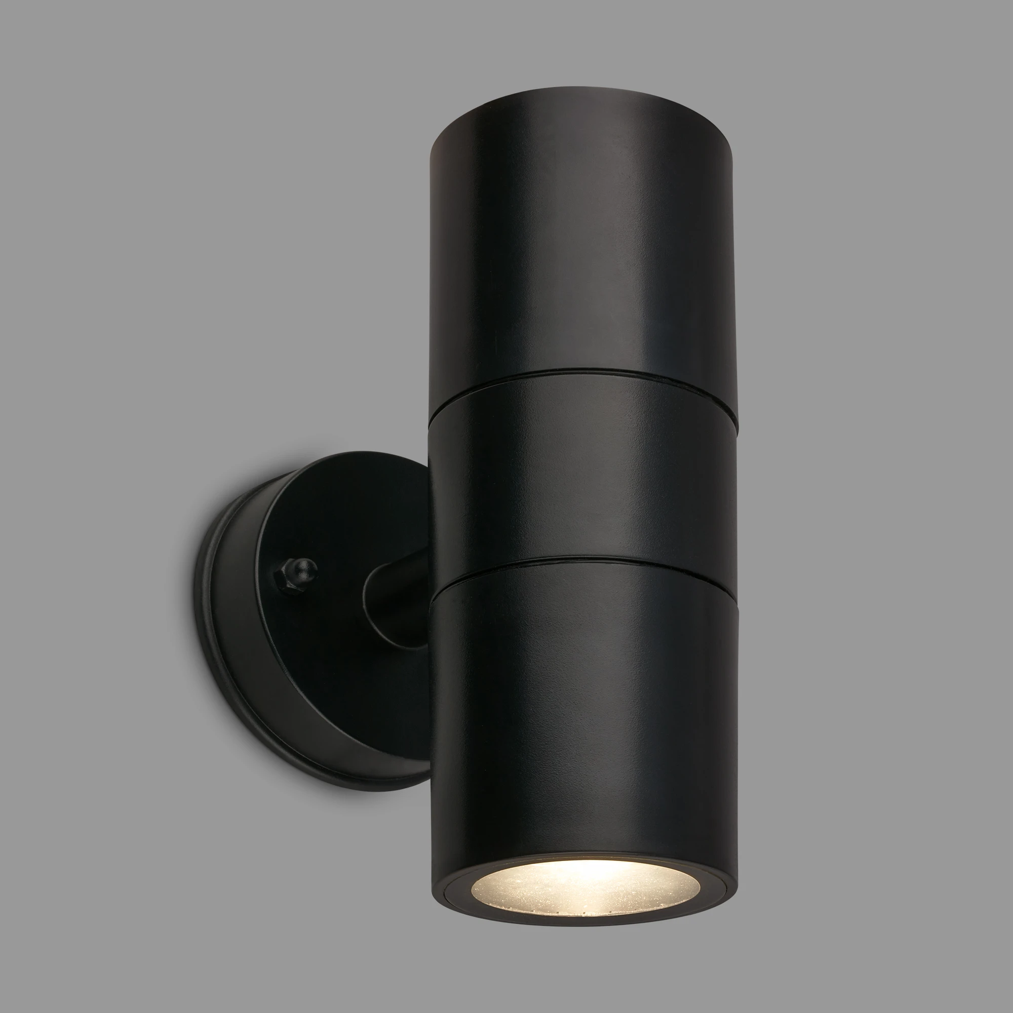 Außenwandleuchte, Schwarz, 2xGU10, IP54