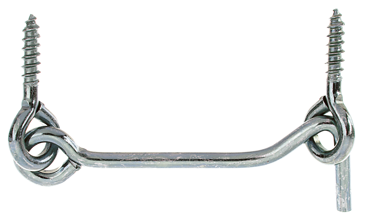 Sturmhaken m. Ösen, z.Einschr. 80x4 mm, vz-disp.SB