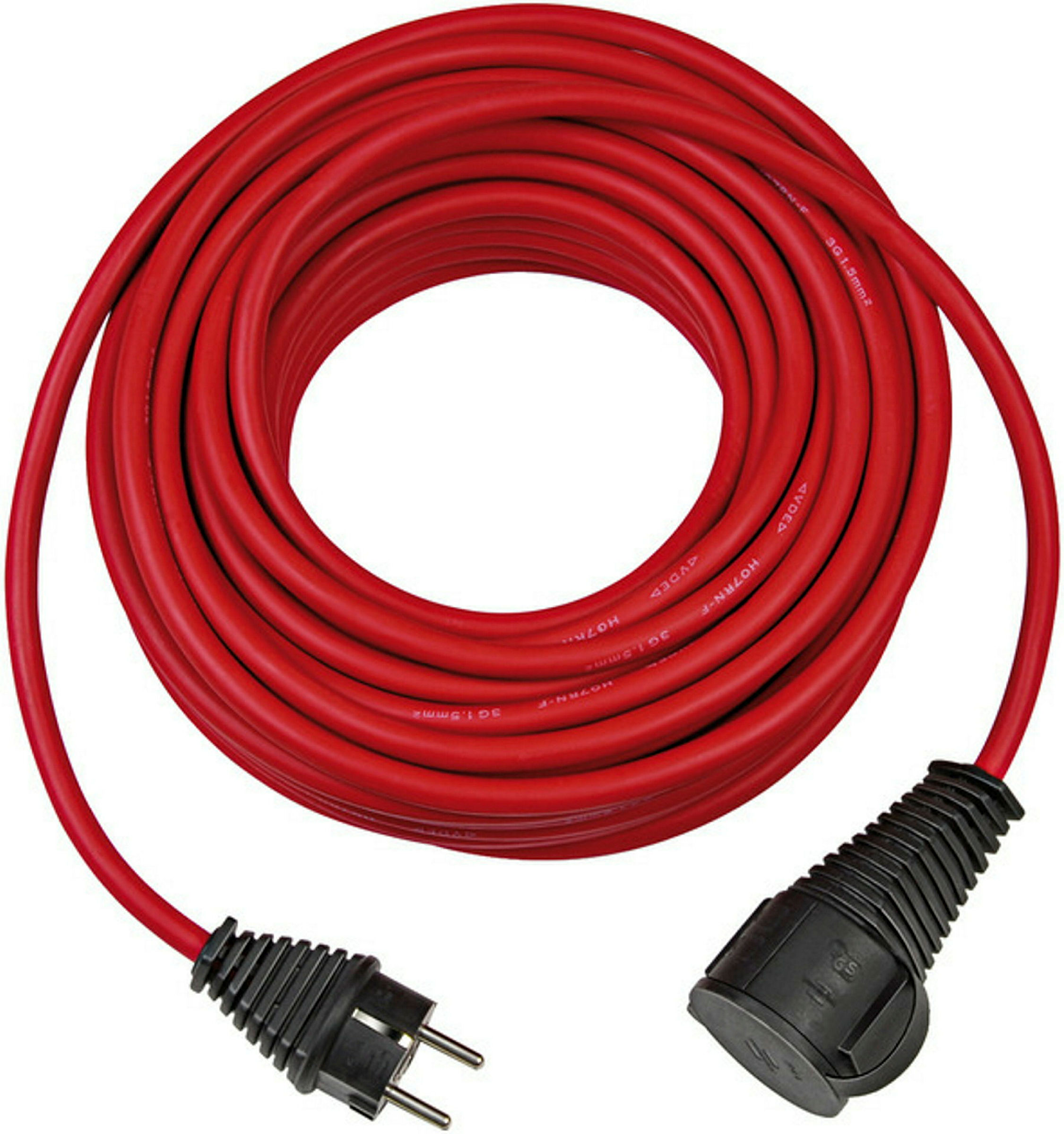 Verlängerungskabel 25m H07RN-F3G15 rot IP44
