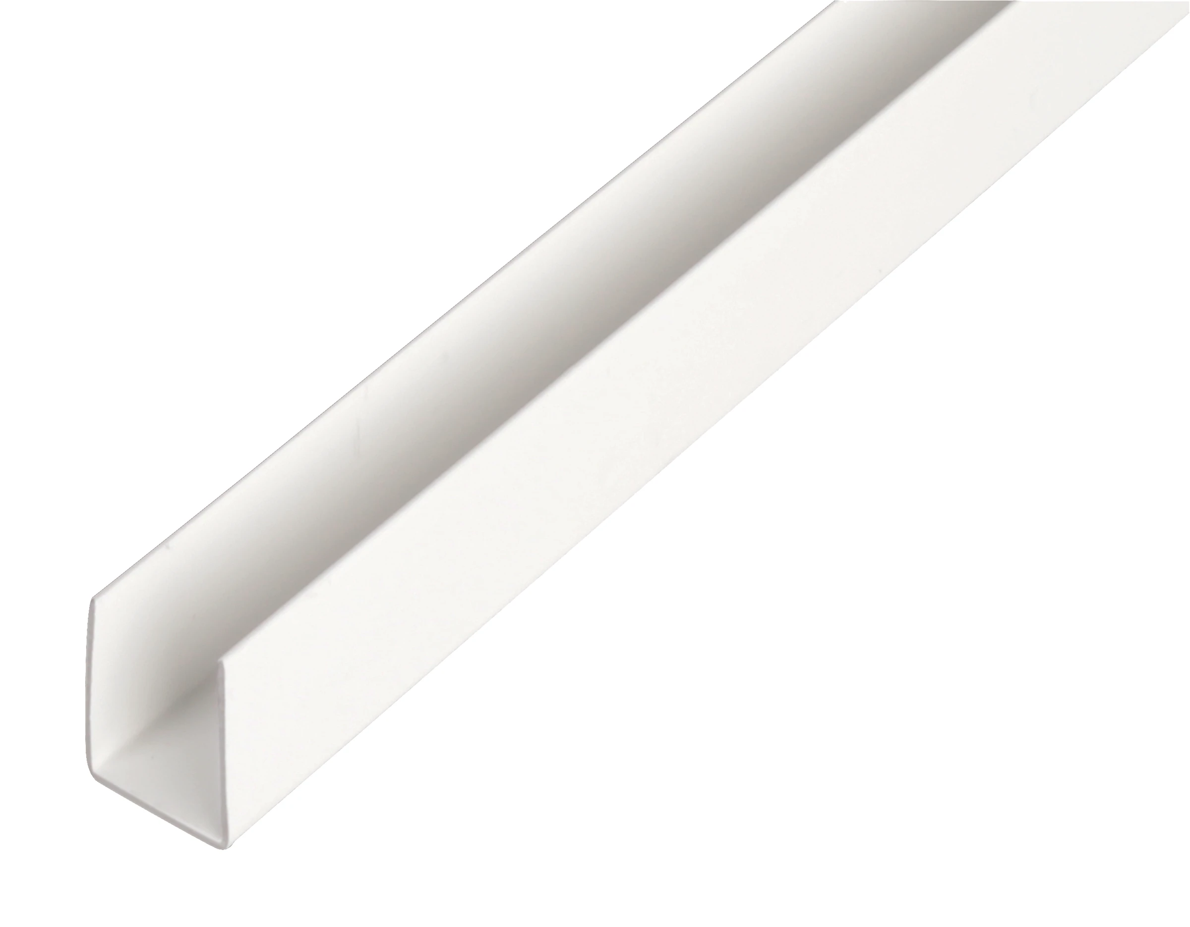U-Profil 1m10x12 PVC weiß