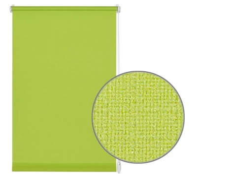EASYFIX Rollo Uni, ohne Bohren, apfel struktur, 100x150 cm