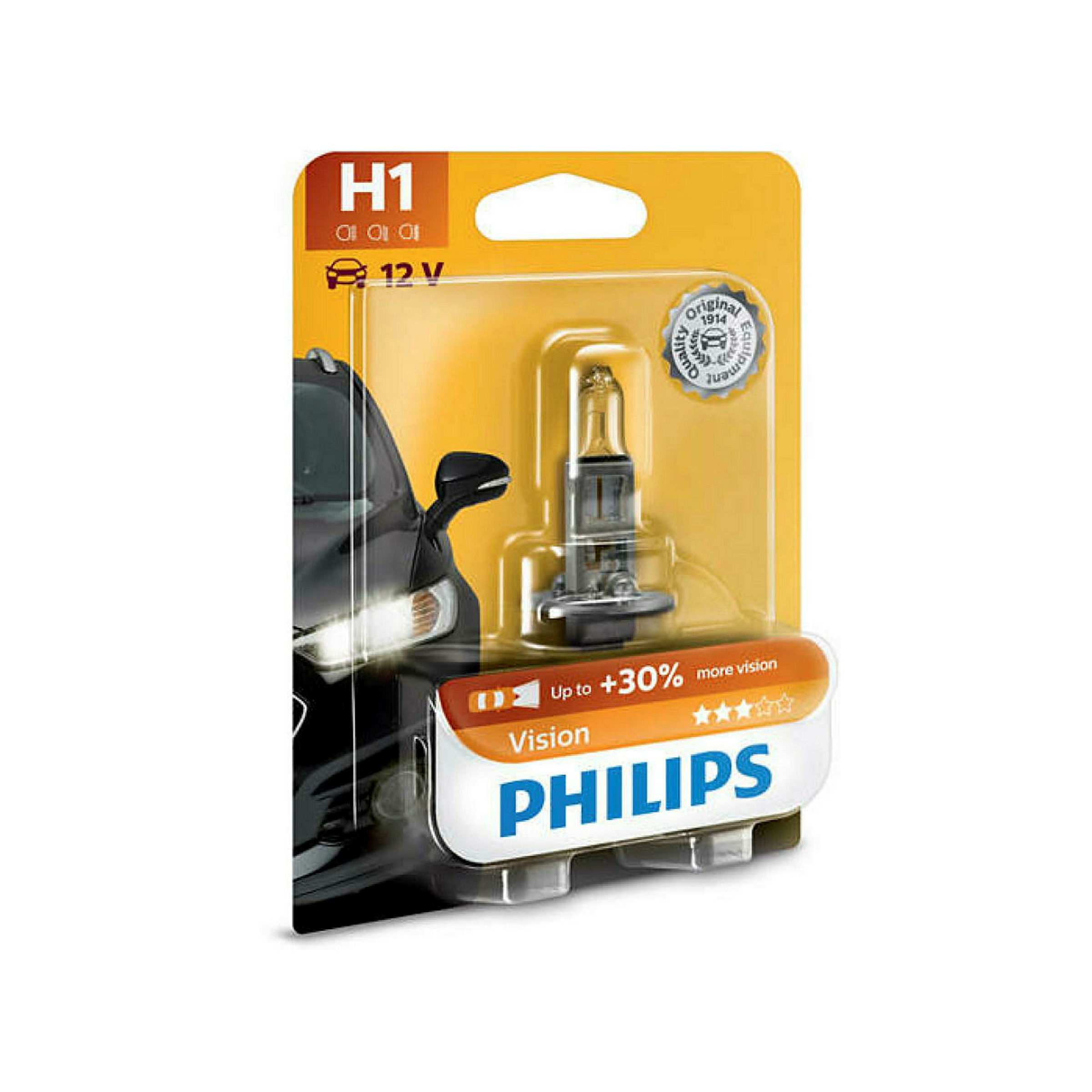 PHILIPS H1 Birnen 12 V/55 W PK22S PREMIUM 1er Blister