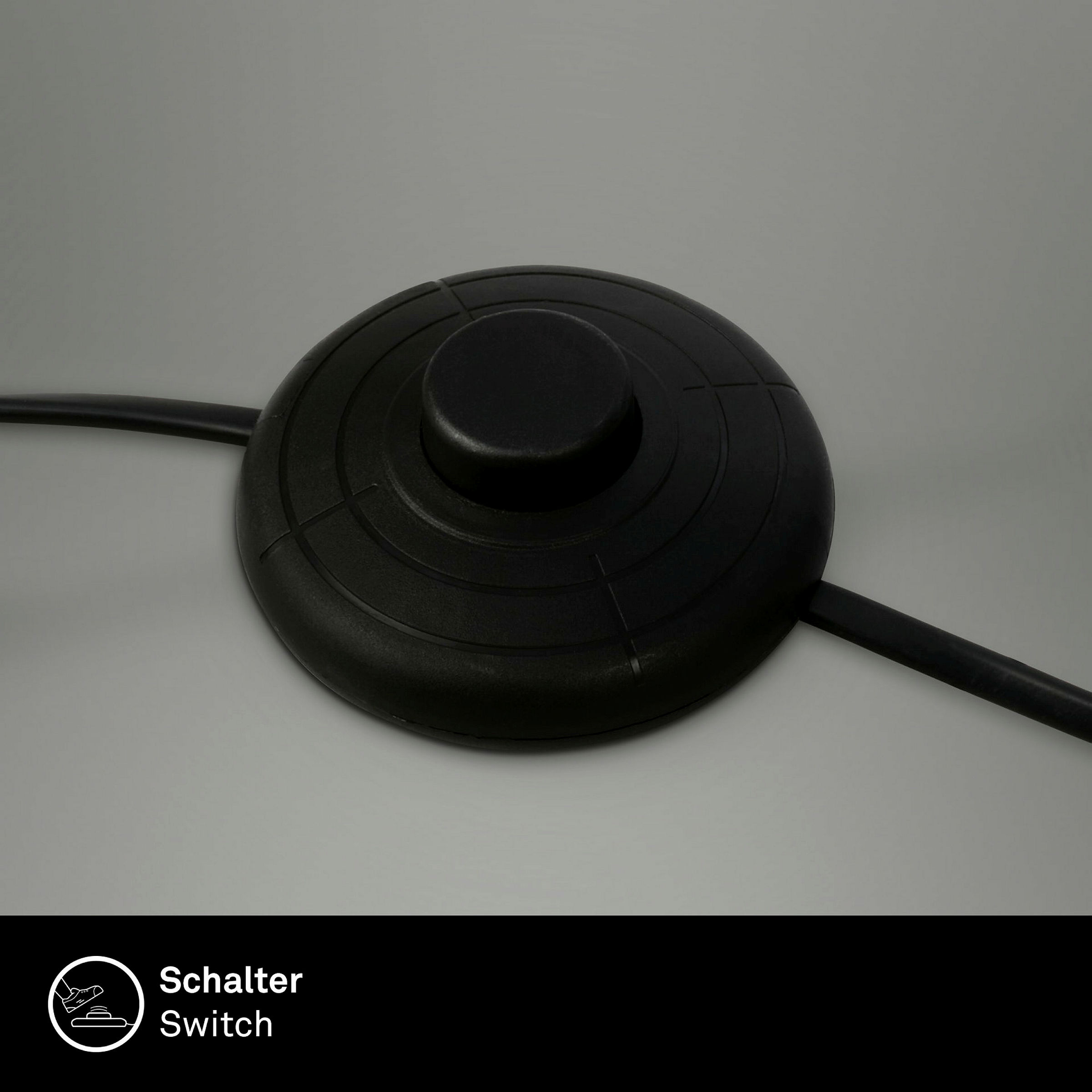 Stehleuchte, schwarz, 1xGU10/max. 9W exkl.