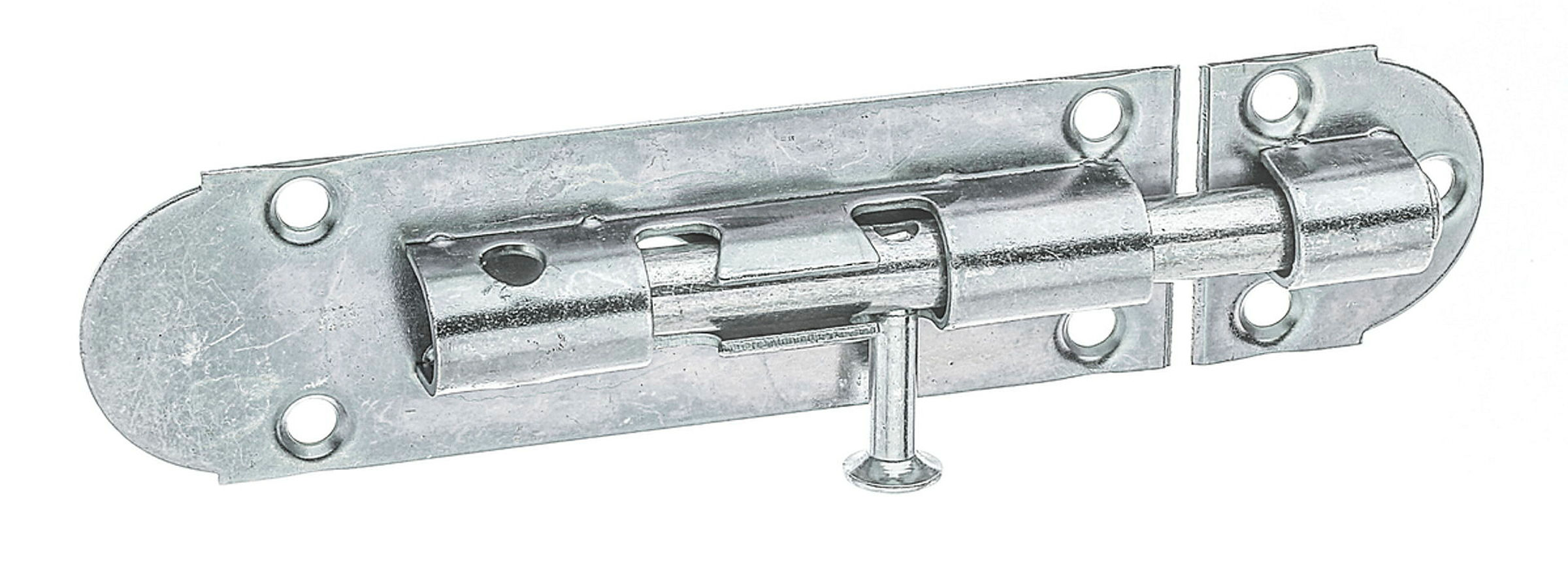 Grendelriegel mit Knopfgriff 100x30Ø8 verzinkt