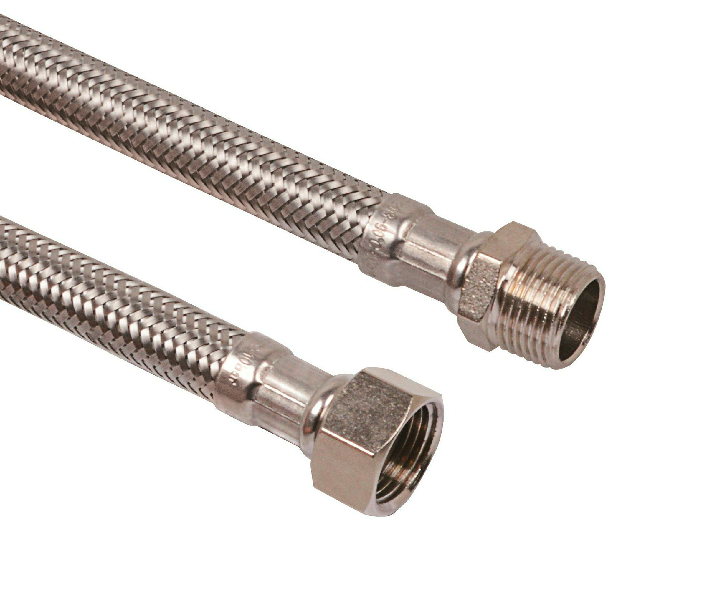 Flexibler Anschlussschlauch 300 mm, 3/8''IG x 3/8''AG