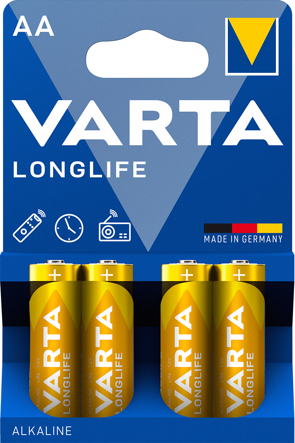 VARTA LONGLIFE AA, BLI 4