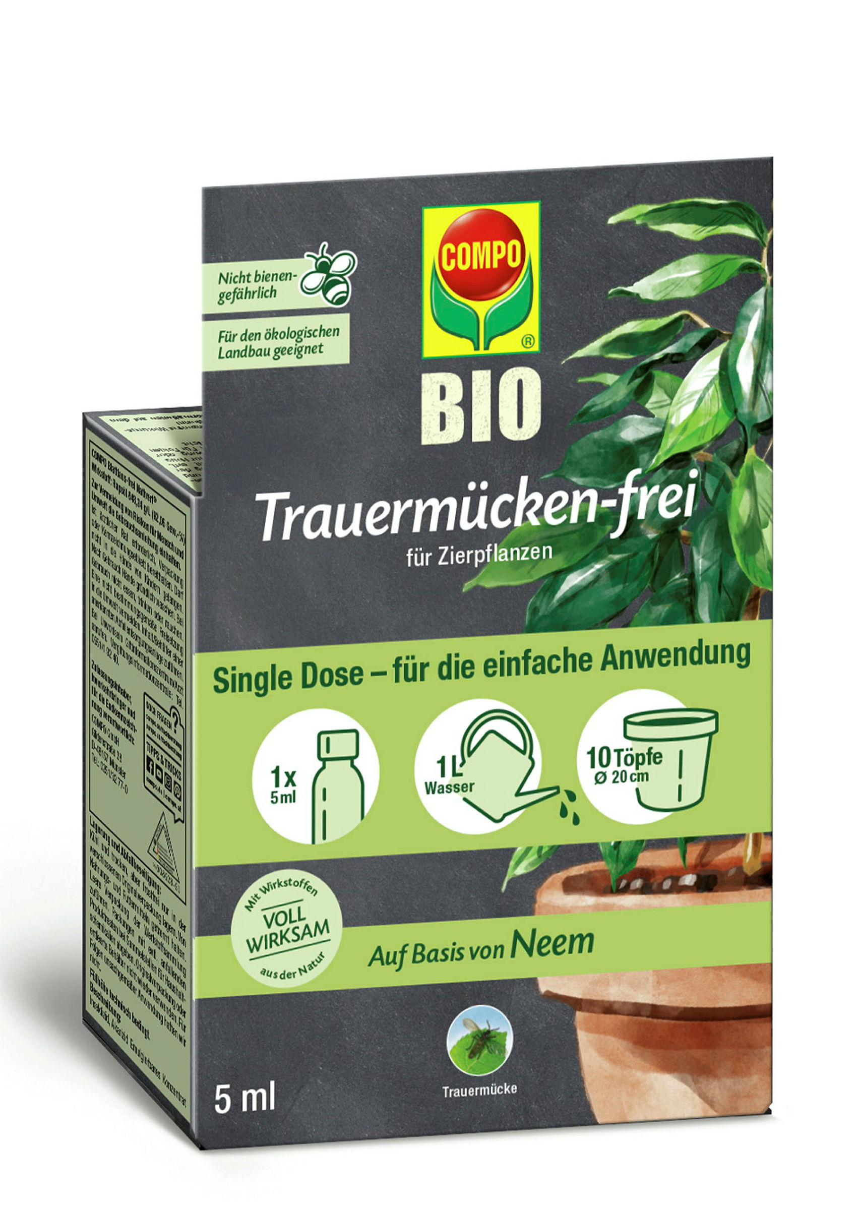 COMPO BIO Trauermücken-frei5 ml