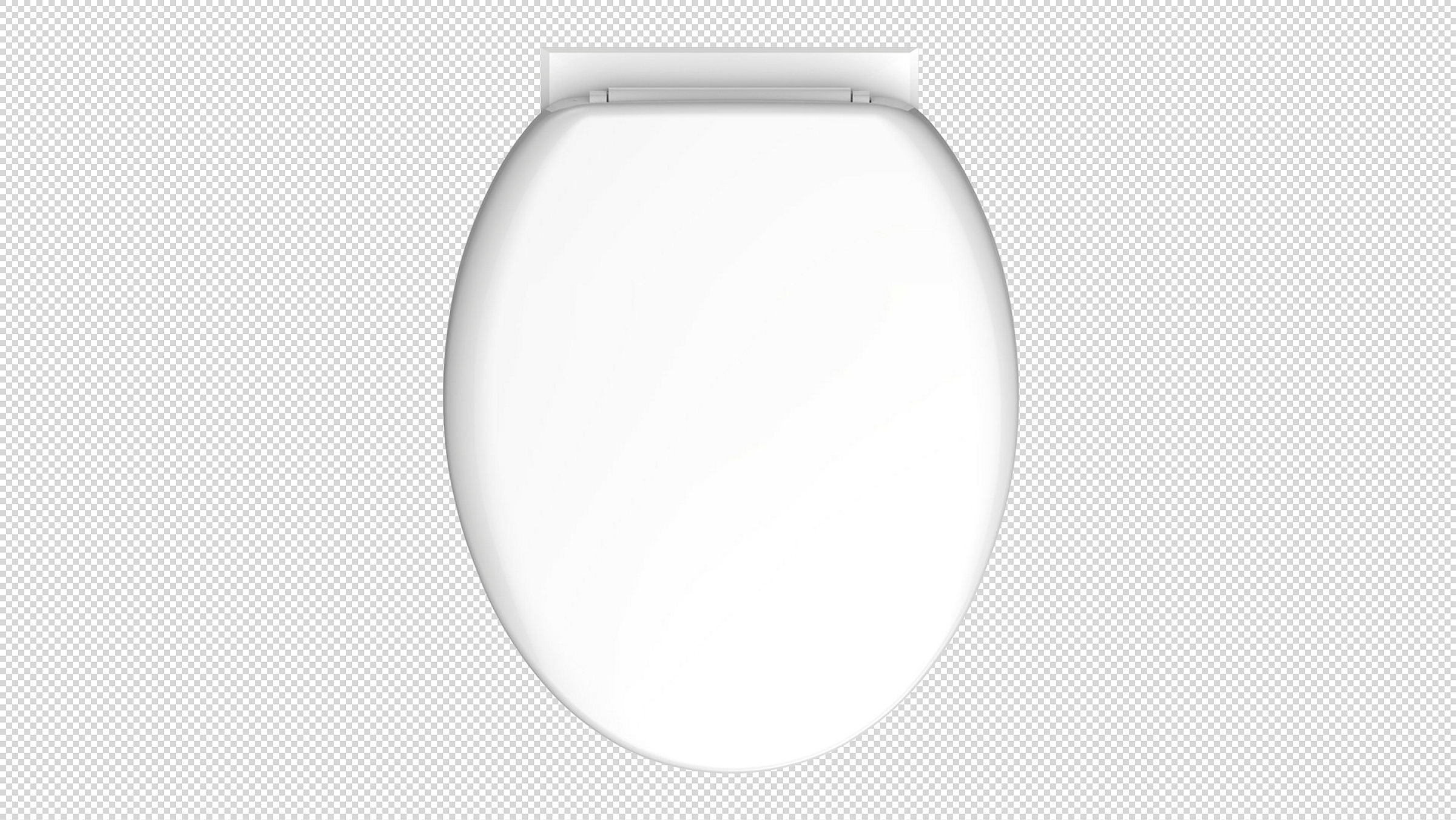 Duroplast WC-Sitz, mit Absenkautomatik