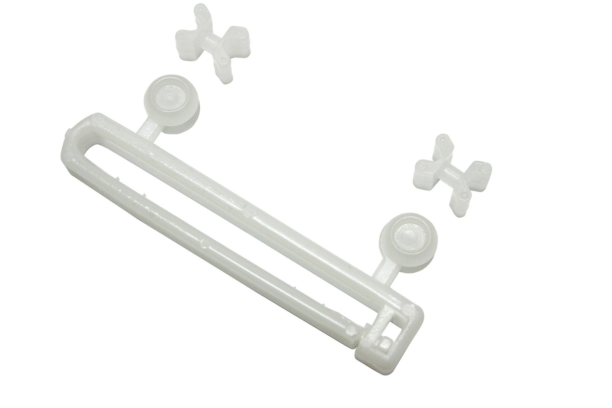 Schlaufengleiter mit X-Gleitern und Rollen, variabel, für Schlaufenvorhänge