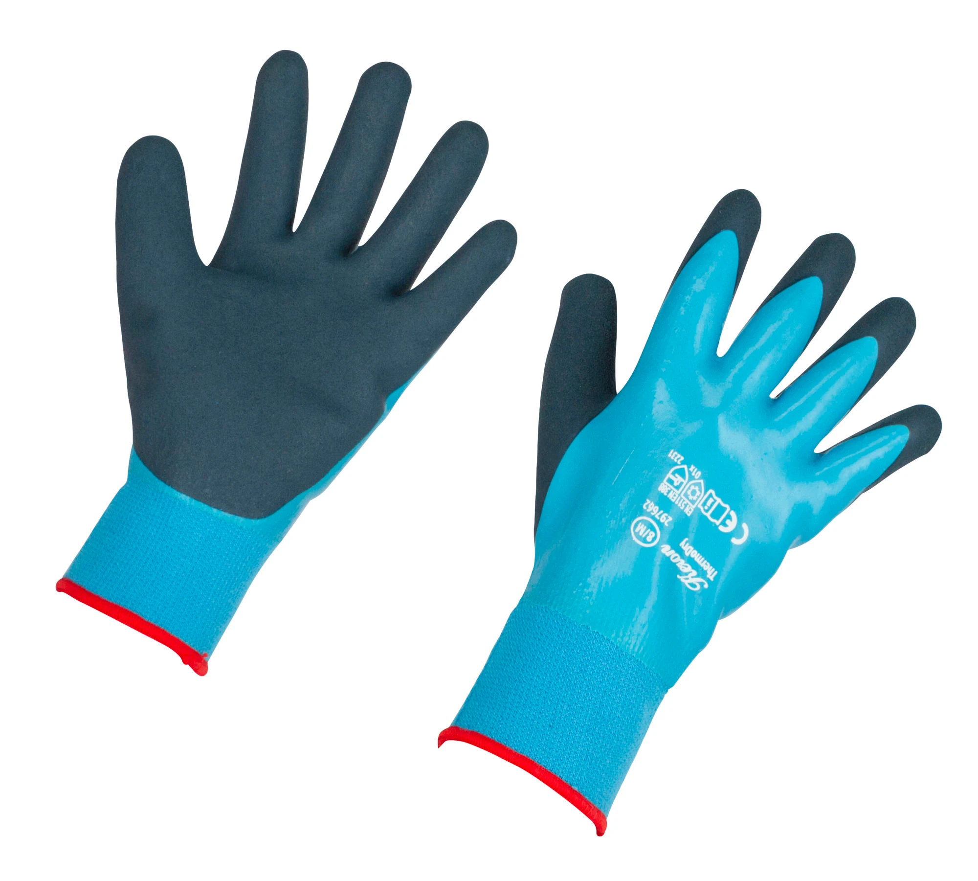 Winterhandschuh ThermoDry I 1-lagig, hellblau, Gr. 11