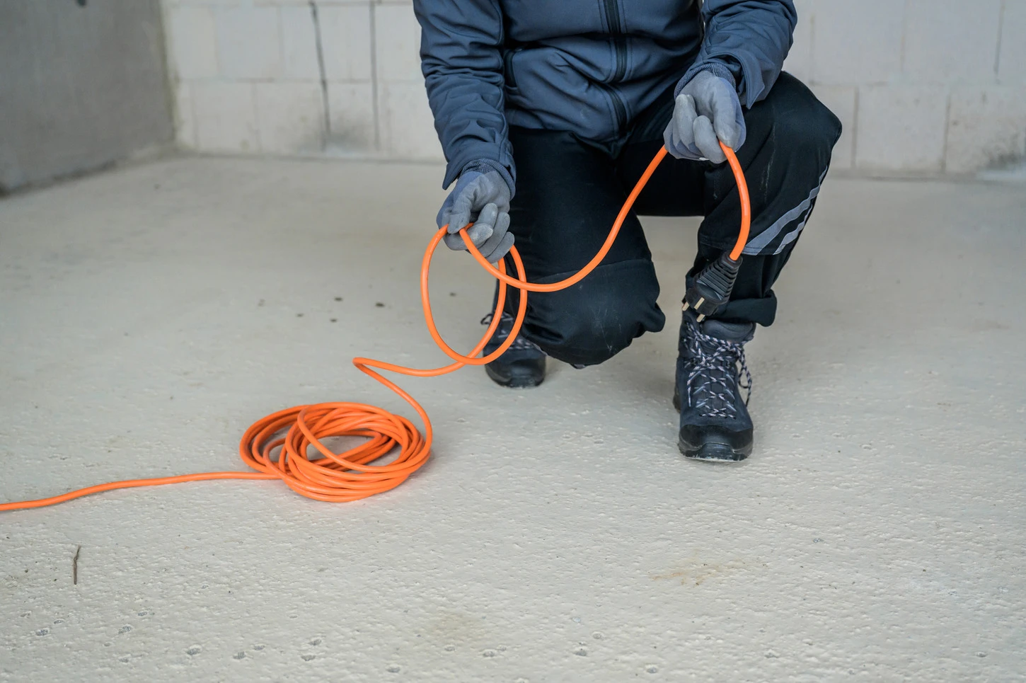 BREMAXX Verlängerungskabel IP44 25m AT-N05V3V3-F 3G15 orange