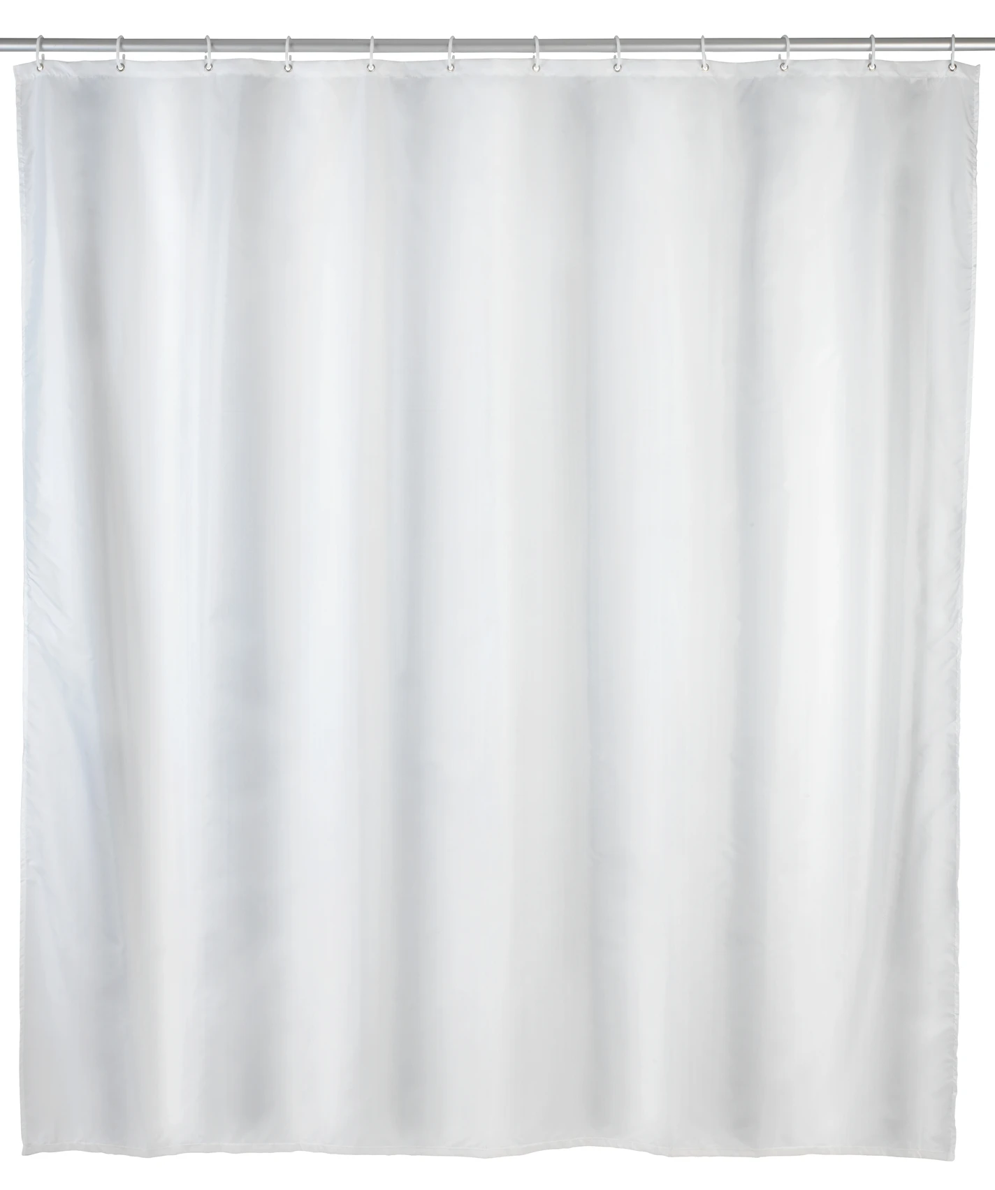 Duschvorhang 120x200cm uni weiß,Polyeste