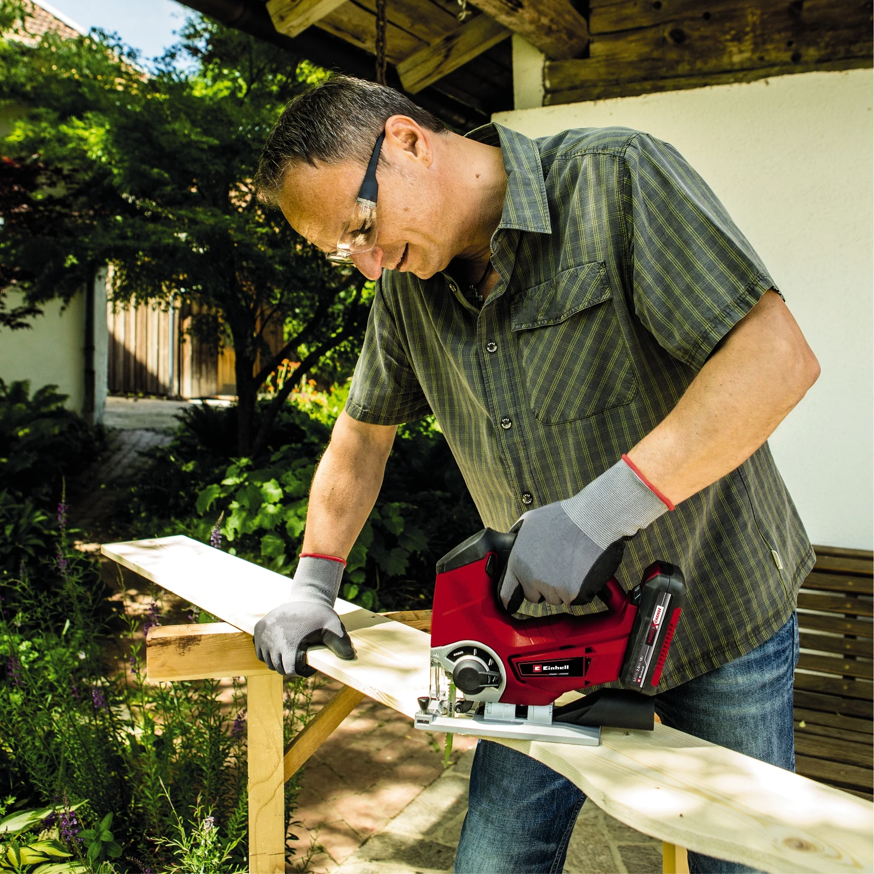 Einhell Expert TE-JS 18/80 Li-Solo Akku-Stichsäge