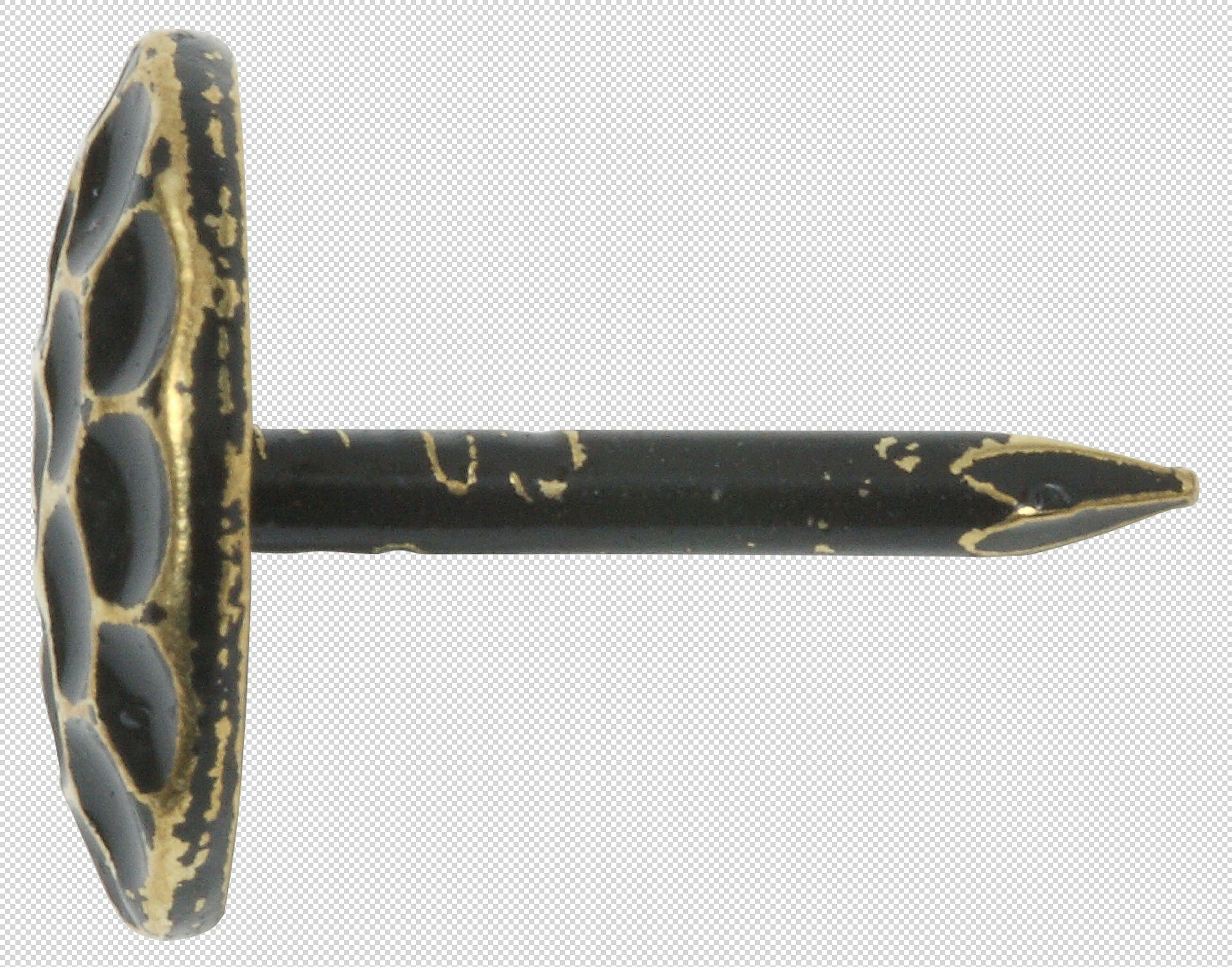 Ziernagel Hammerschlagoptik 10 x 15, Stahl