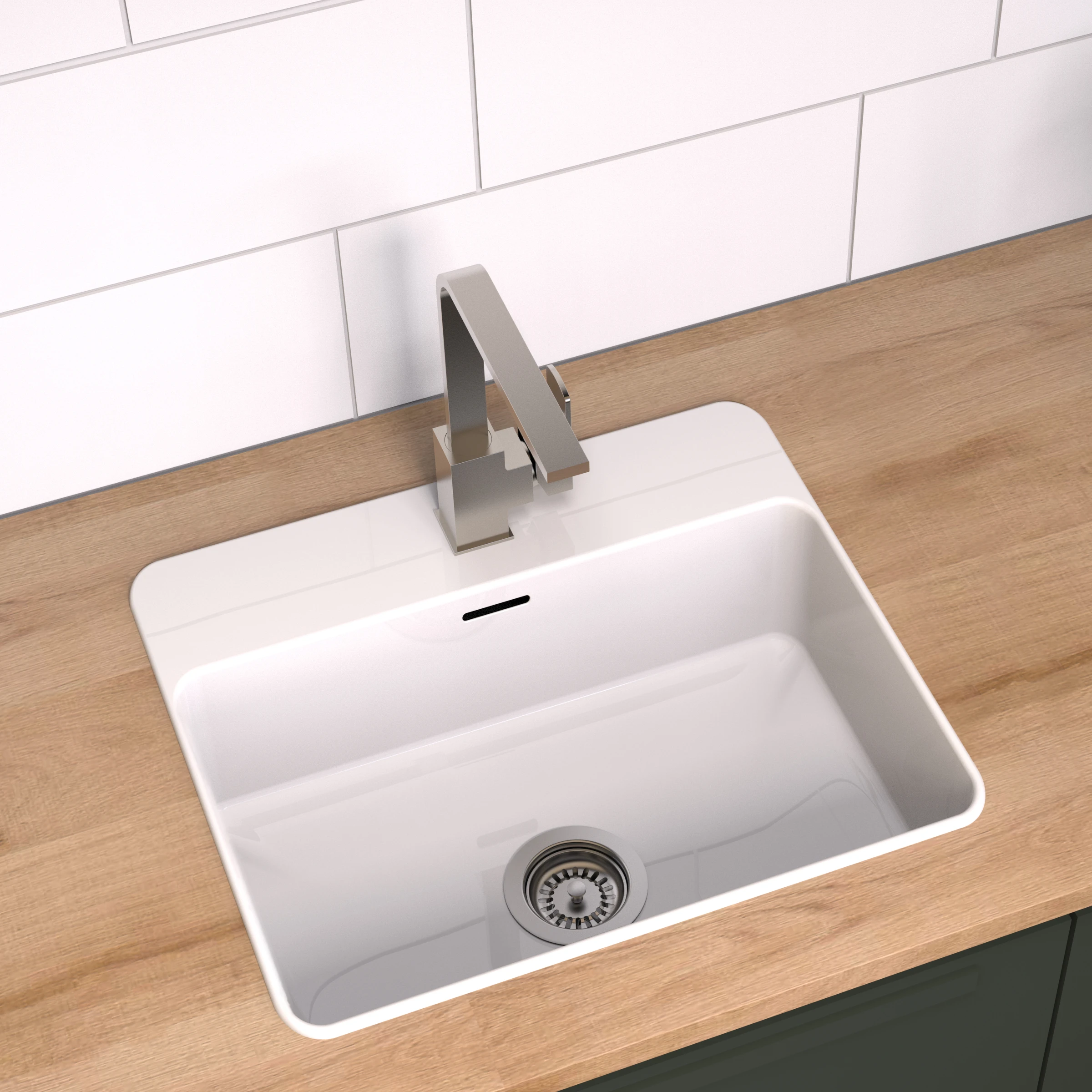 KS Korbventil Bowdenzug, 1 1/2''AG, Edelstahl-Ventilkelch und Sieb Ø114 mm,