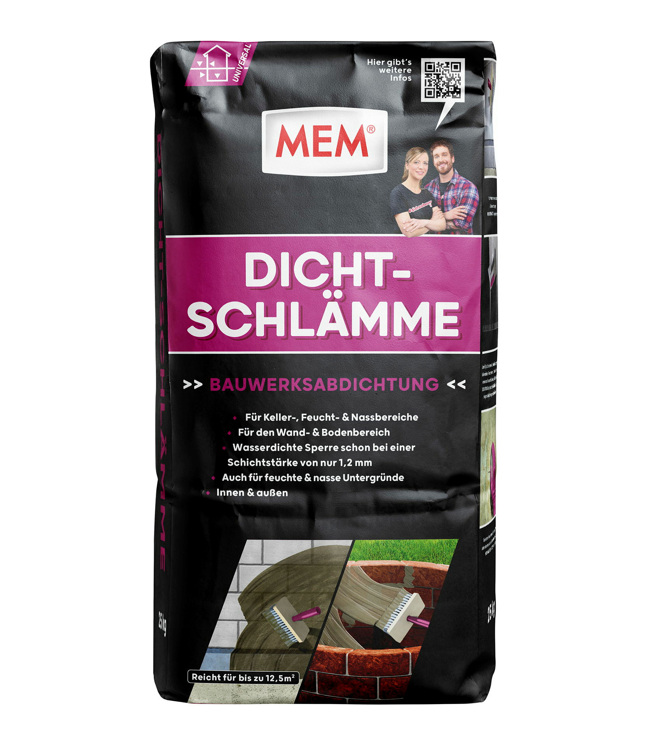 MEM Dicht-Schlämme, 25 kg