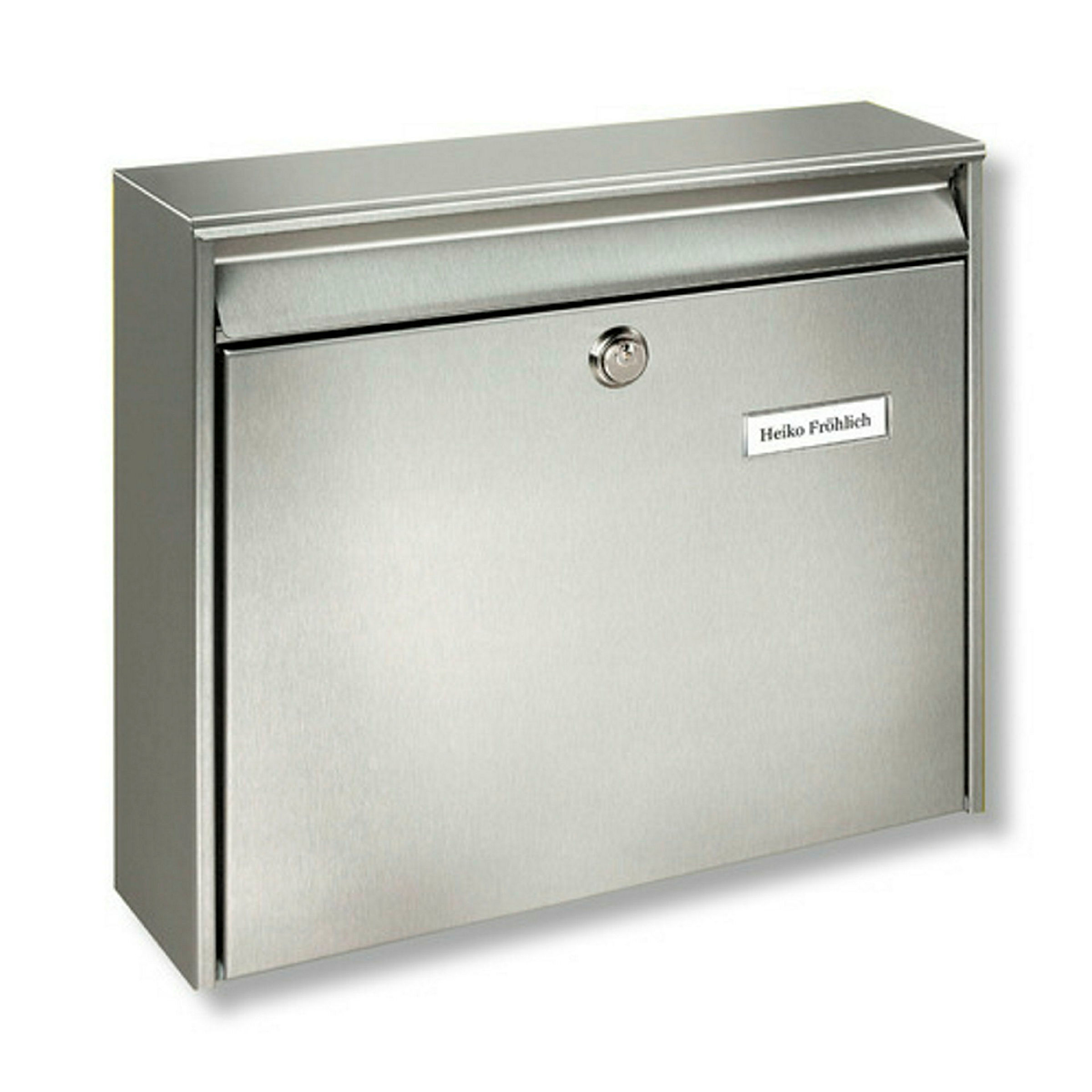 Edelstahl-Briefkasten Borkum 3877 Ni