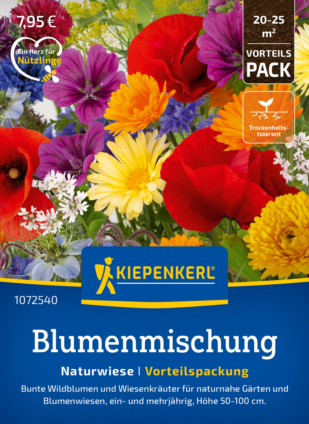 Kiepenkerl Blumenmischung Naturwiese, Vorteilspackung