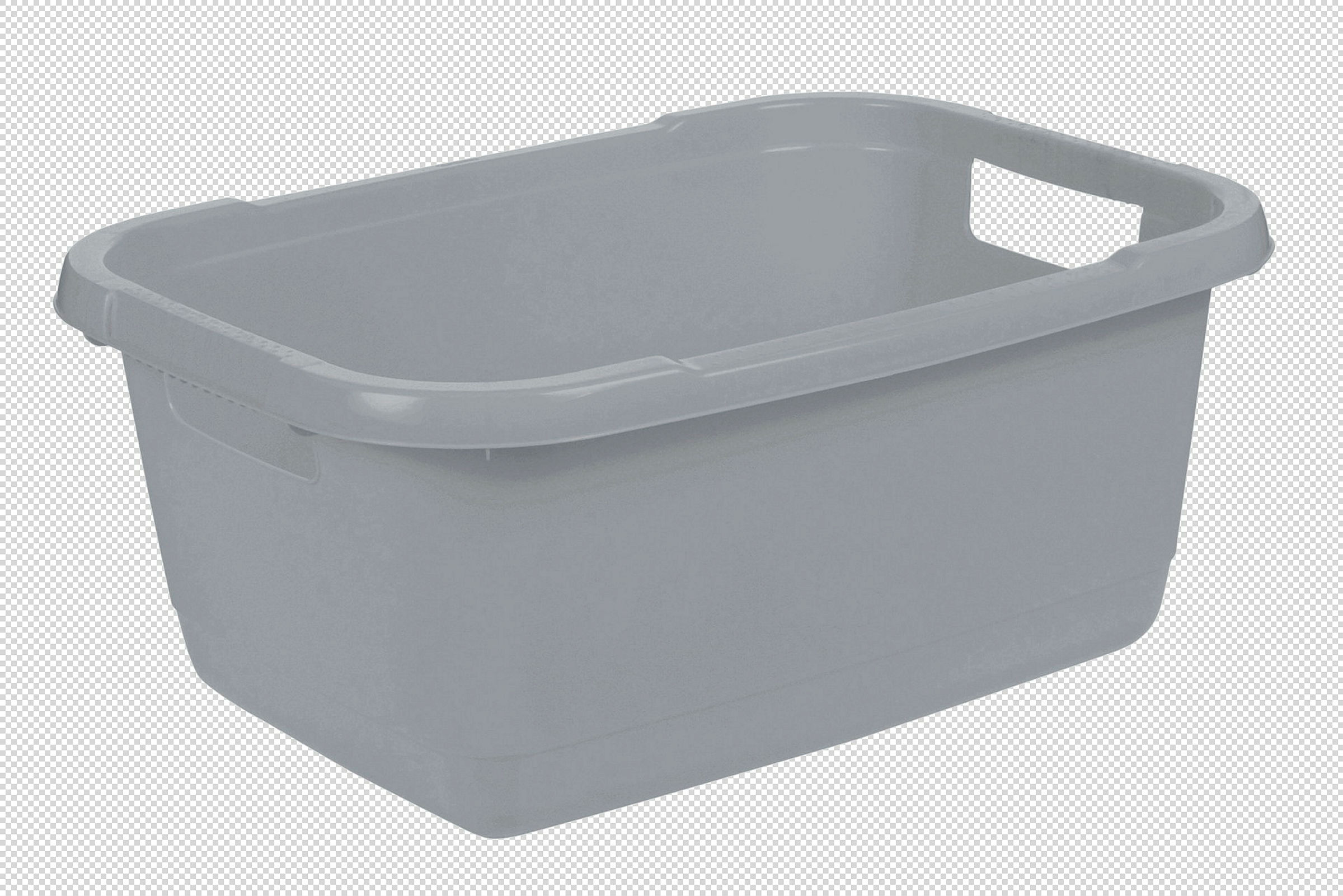 keeeper Wäschewanne, Stabiler Kunststoff, 32 l, Aenna, Nordic Grey