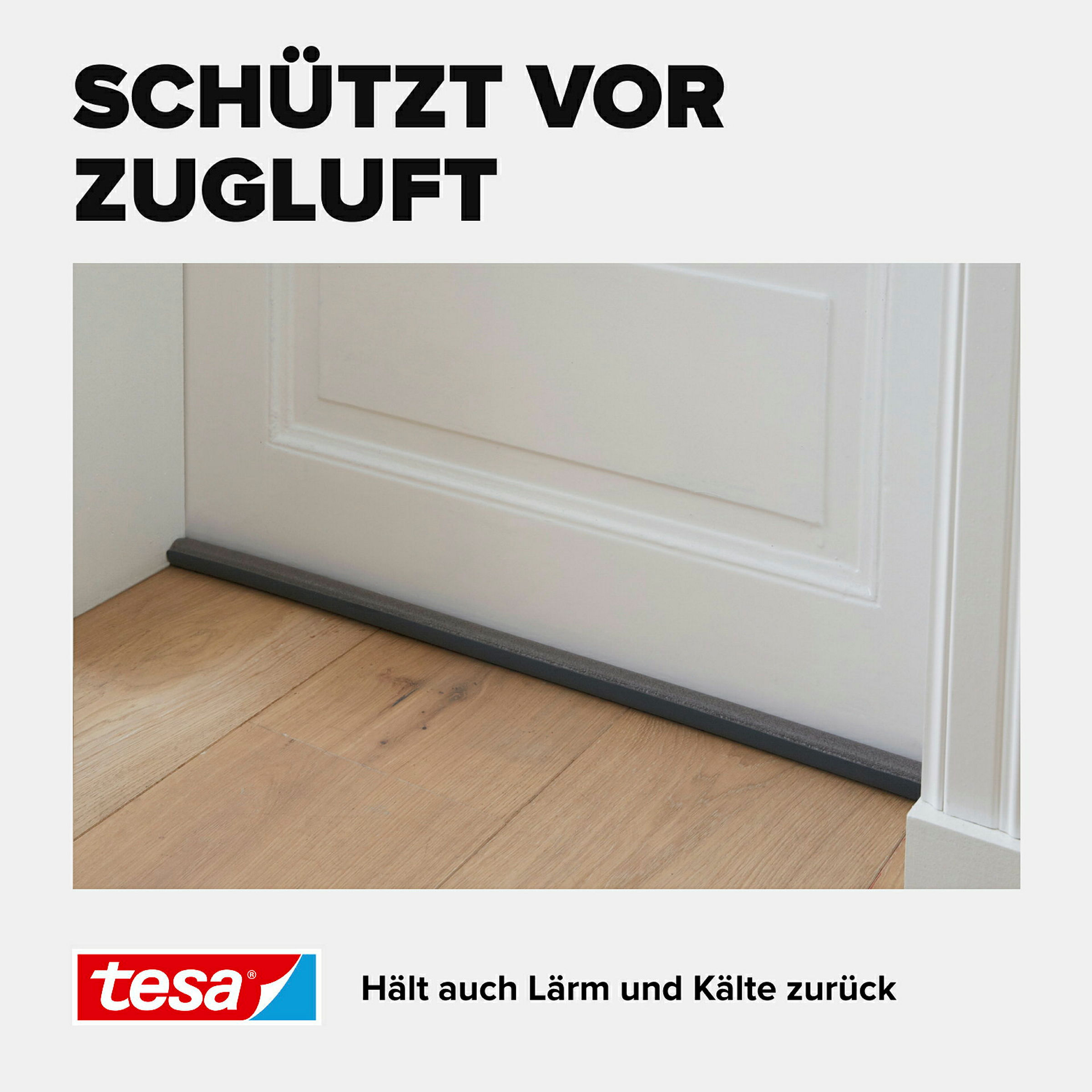 tesamoll®l® Türbodendoppeldichtung 0.95m x 22mm, grau