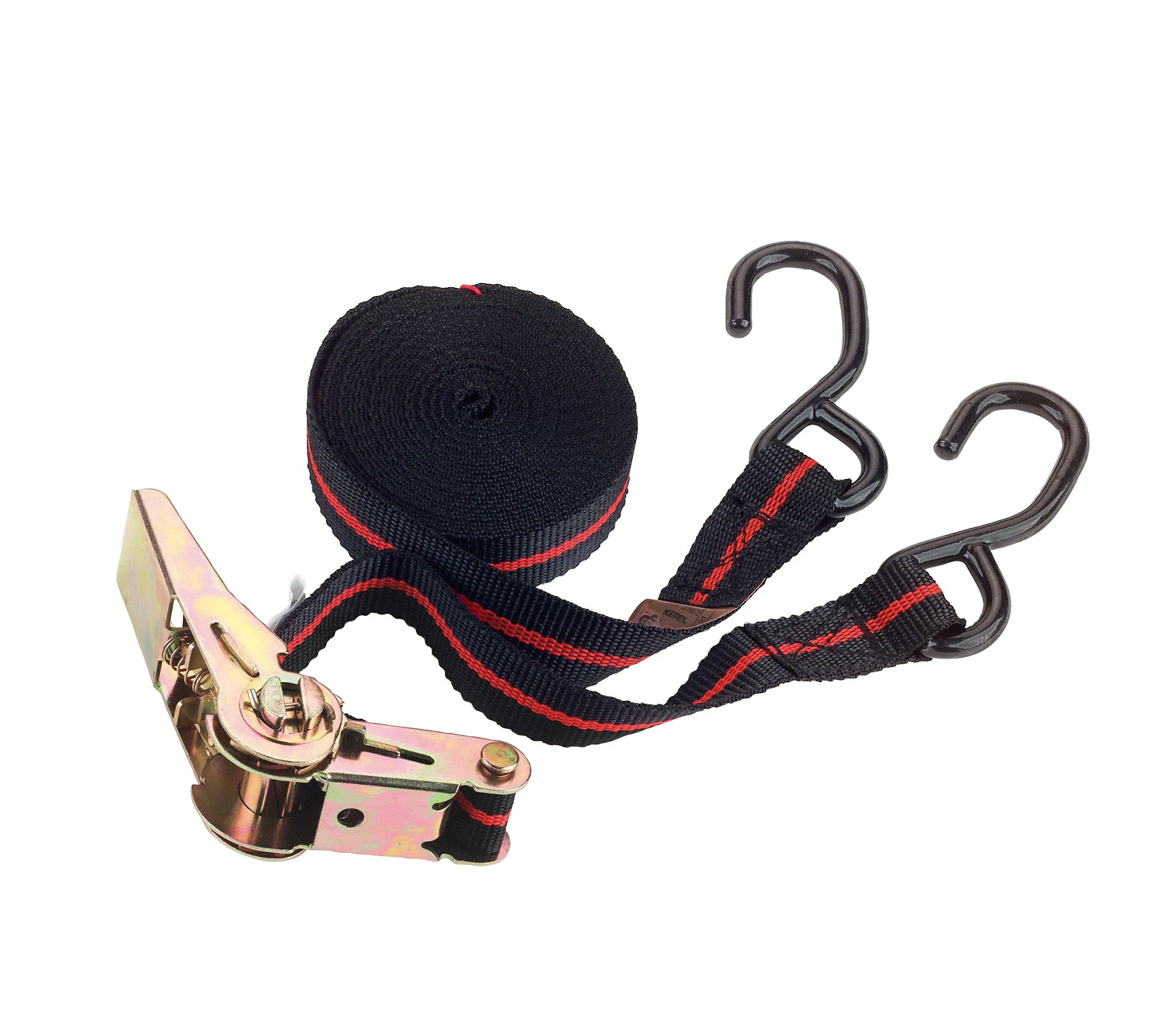 Ratschenzurrgurt zweiteilig 25mm x 5m, zul. Zugkraft 250kg