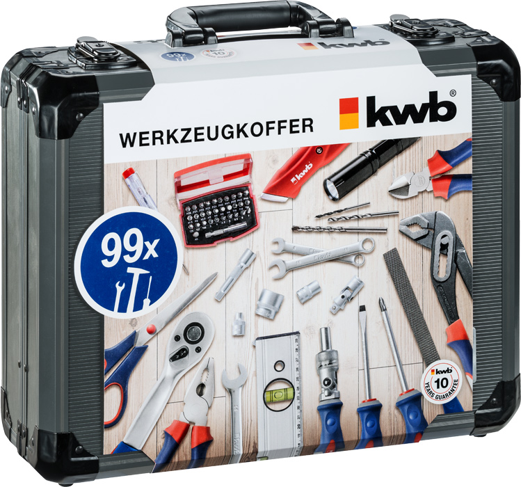 Werkzeugkoffer, 99-tlg.