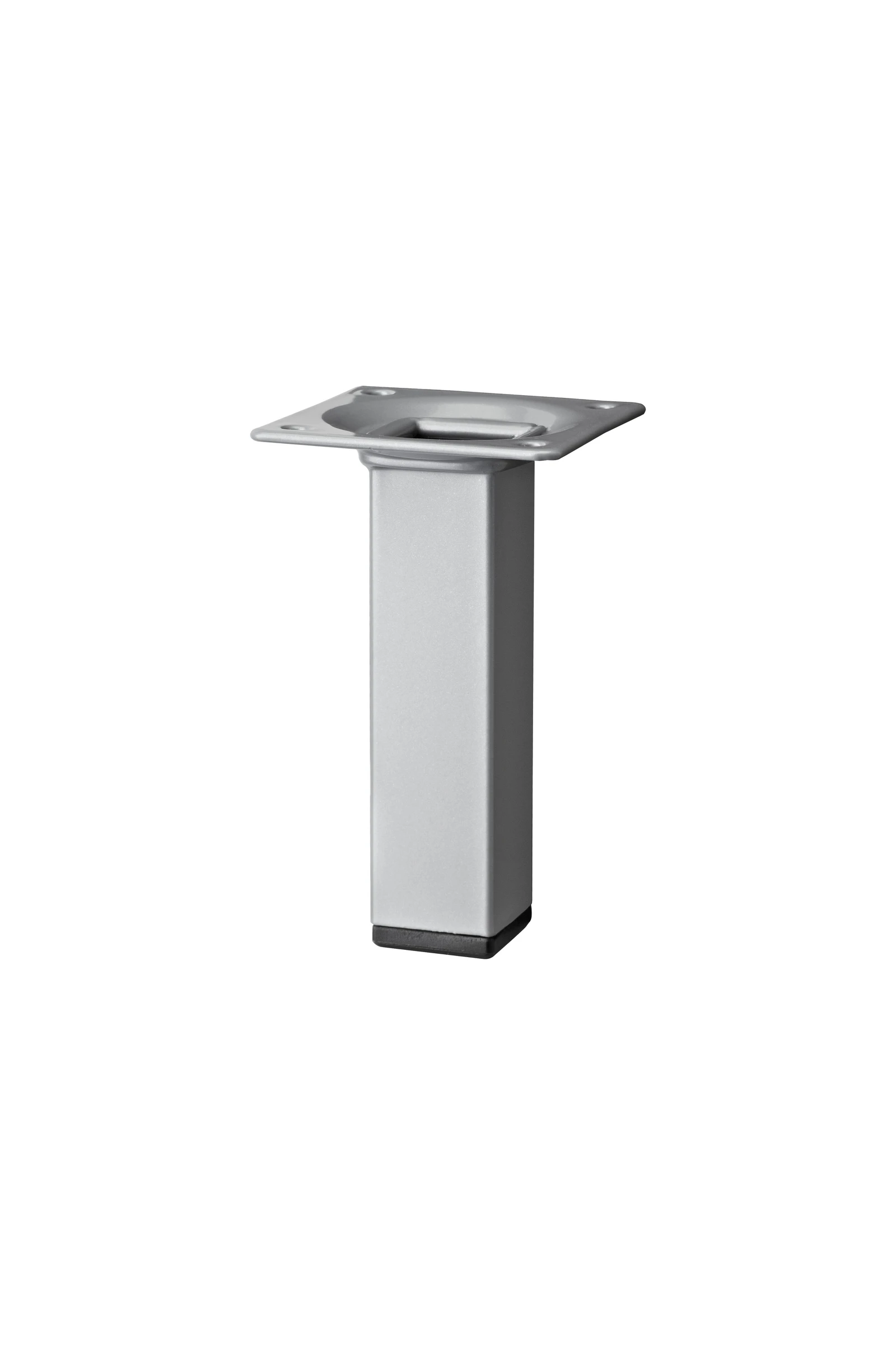 Möbelfuß PLIX 300x24x24 mm silber