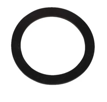 Flachdichtung, Silikon, 30 mm x 39 mm x 2 mm, für 1 1/4'' für Siphon (3x)