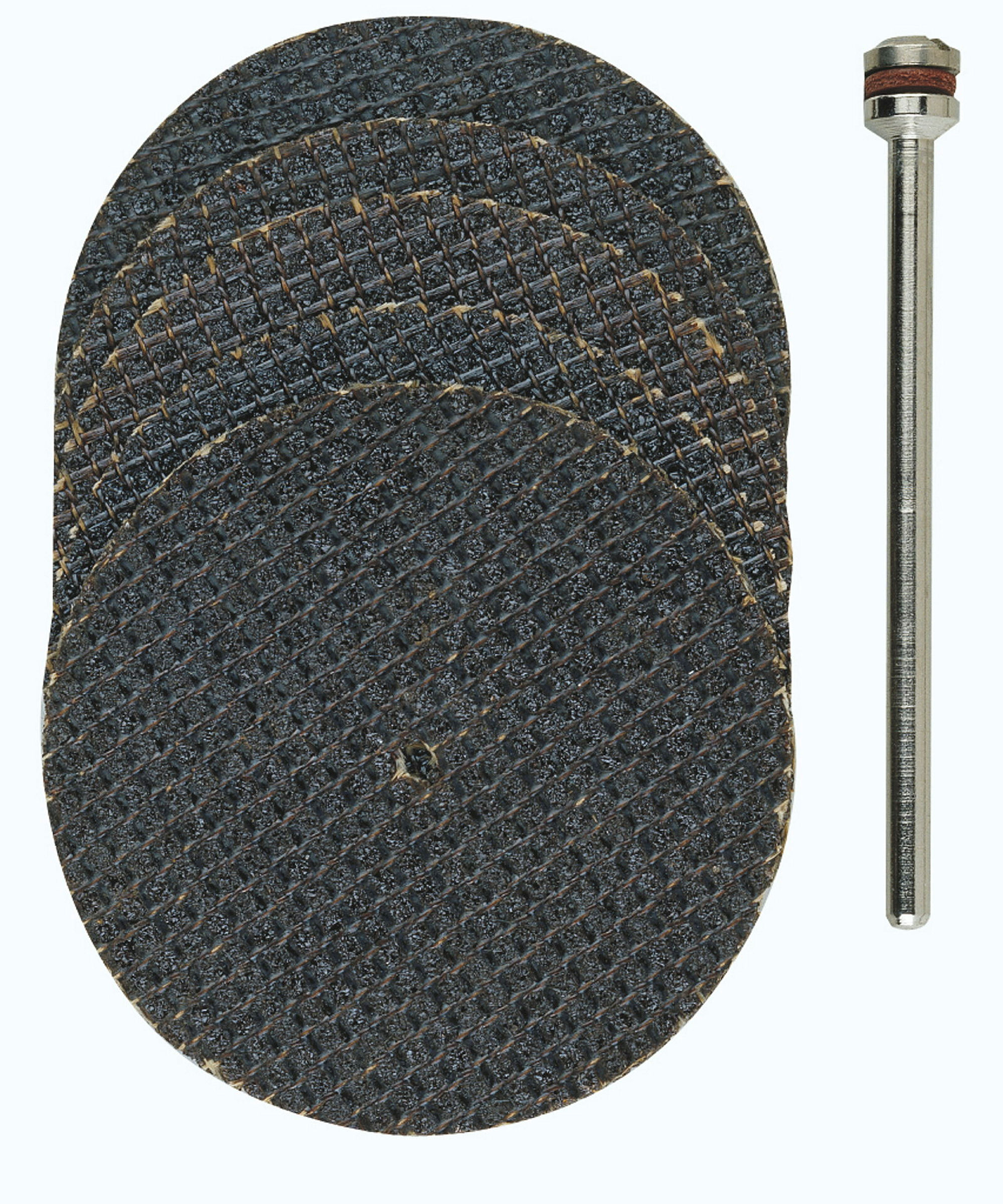 PROXXON-Trennscheiben mit Gewebe, Ø 38 mm, 5 Stück + 1 Träger