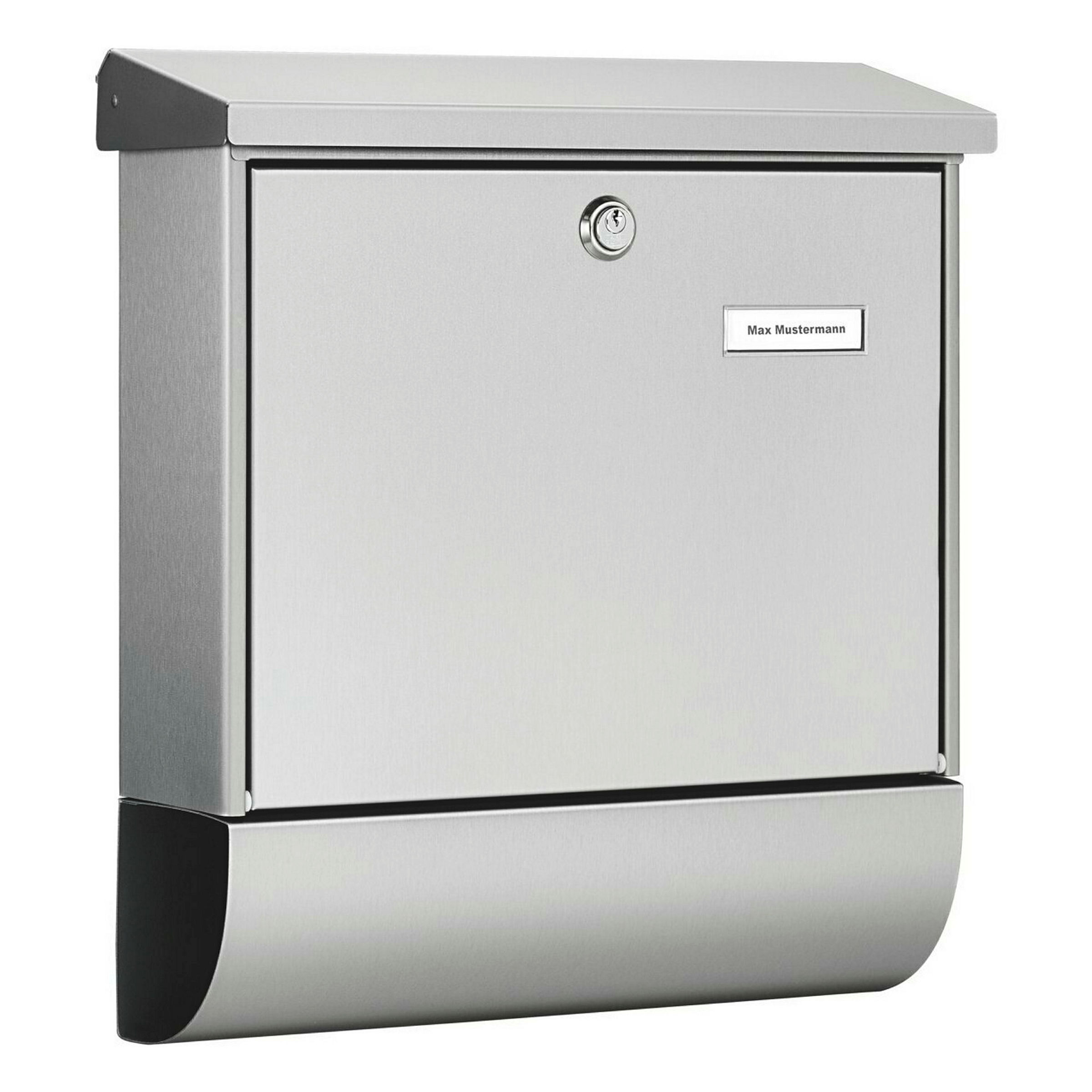 Edelstahl-Briefkasten Amrum-Set 38670 Ni
