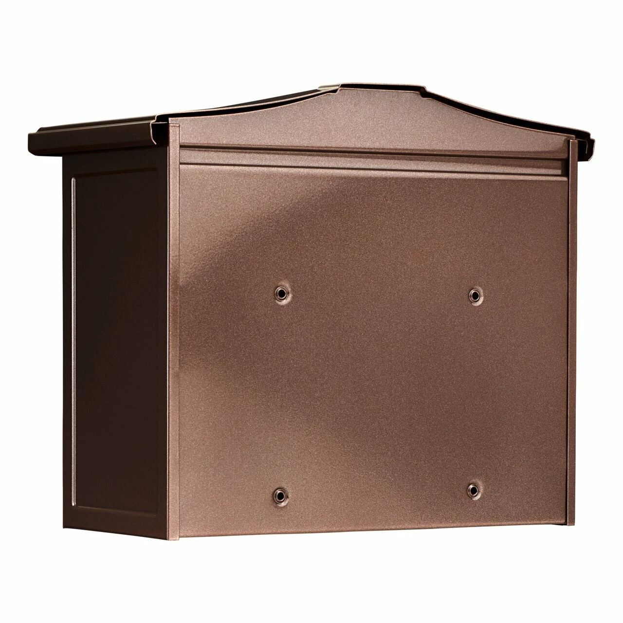Briefkasten Stahl-lackiert Sylt 1883K kupfer-metallic