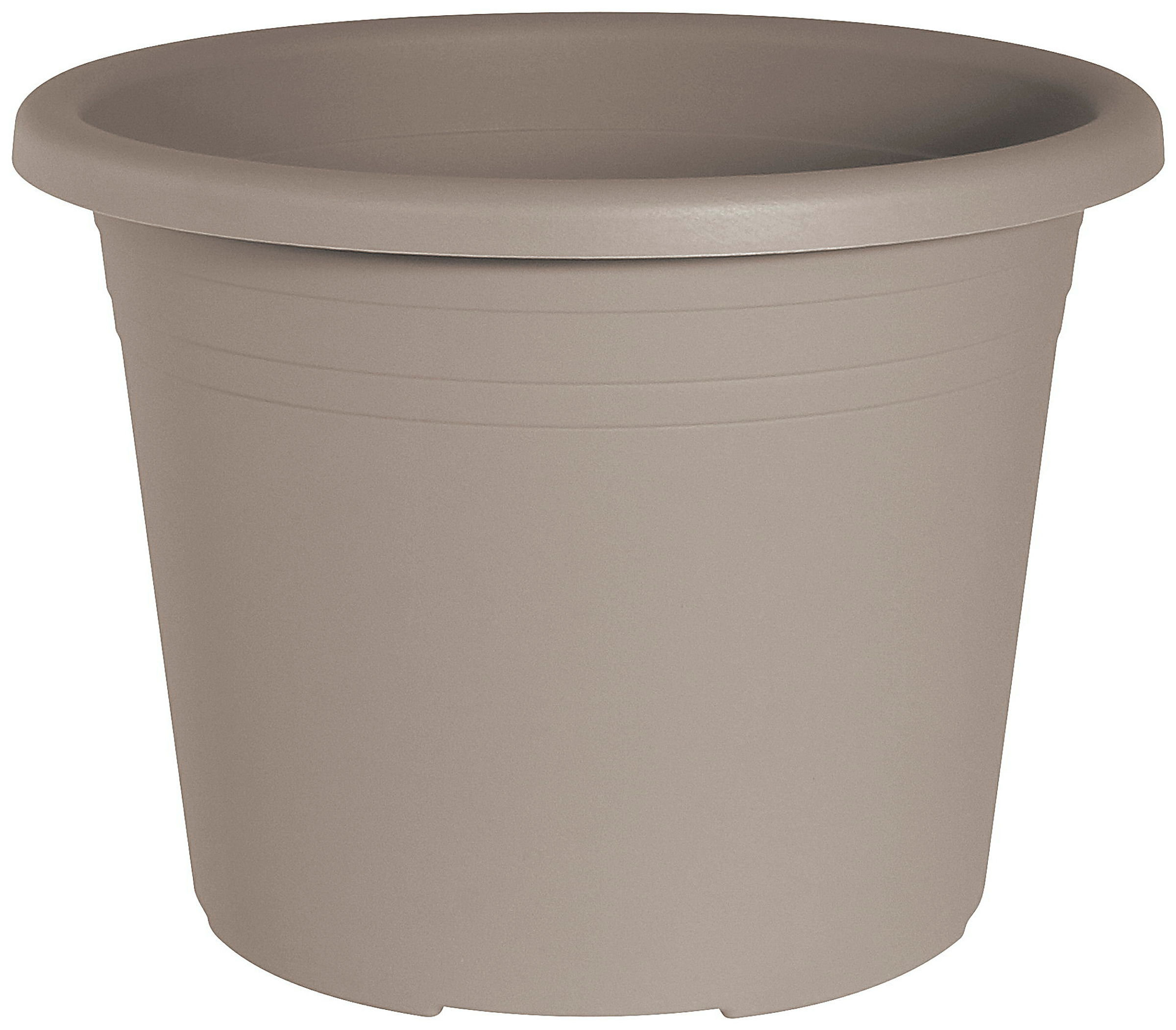 Topf Cylindro 35 cm 14,5 l taupe