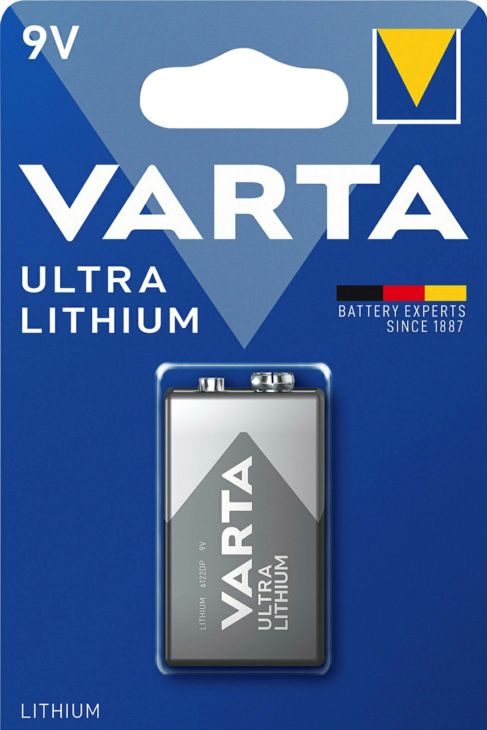 VARTA ULTRA LITHIUM 9V Blister 1