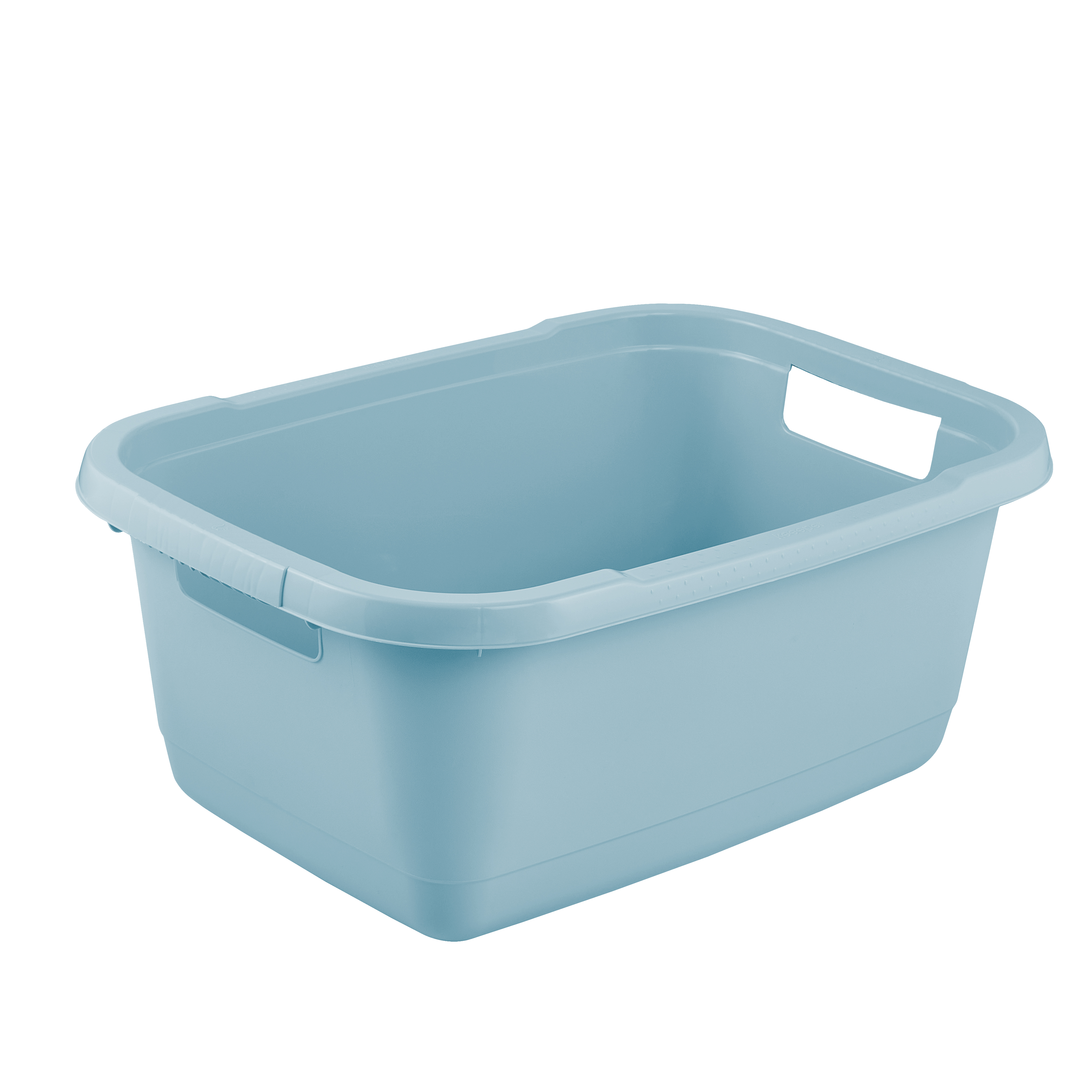 keeeper Wäschewanne, Stabiler Kunststoff, 32 l, Aenna, Nordic Blue