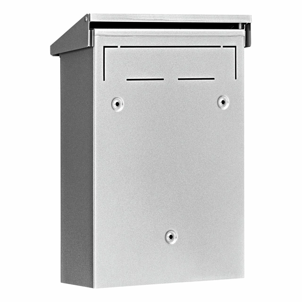 Briefkasten Stahl-lackiert Daily 5861 Si silber