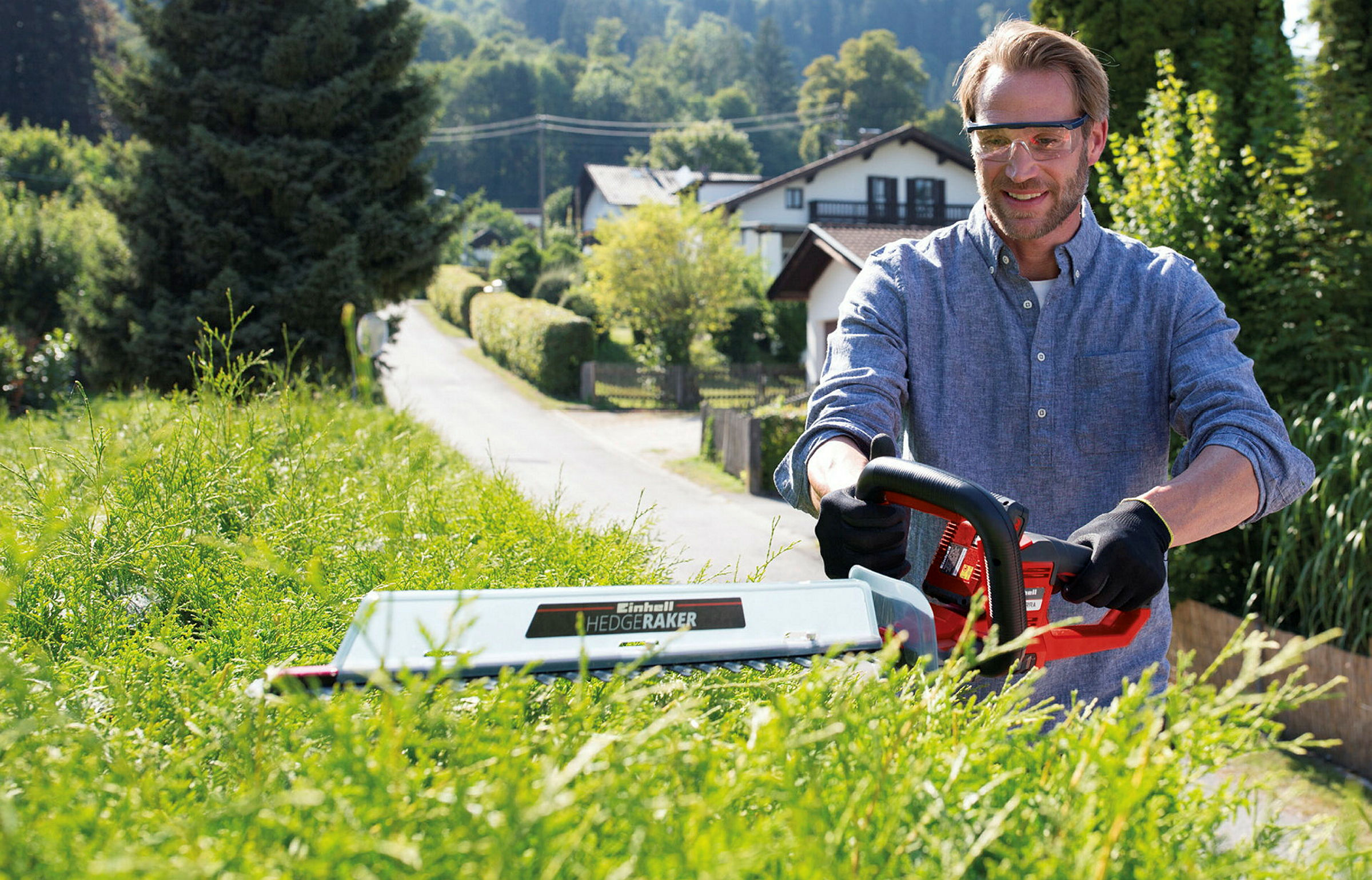 Einhell Expert ARCURRA 18/55 Akku-Heckenschere
