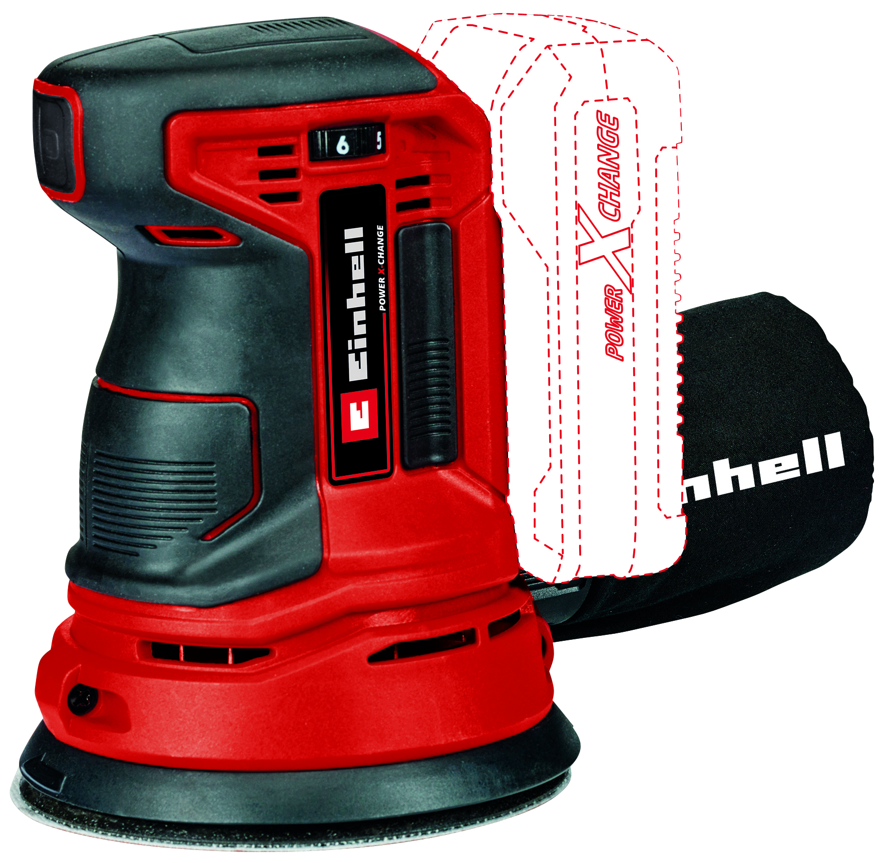 Einhell Expert TE-RS 18 Li-Solo Akku-Exzenterschleifer