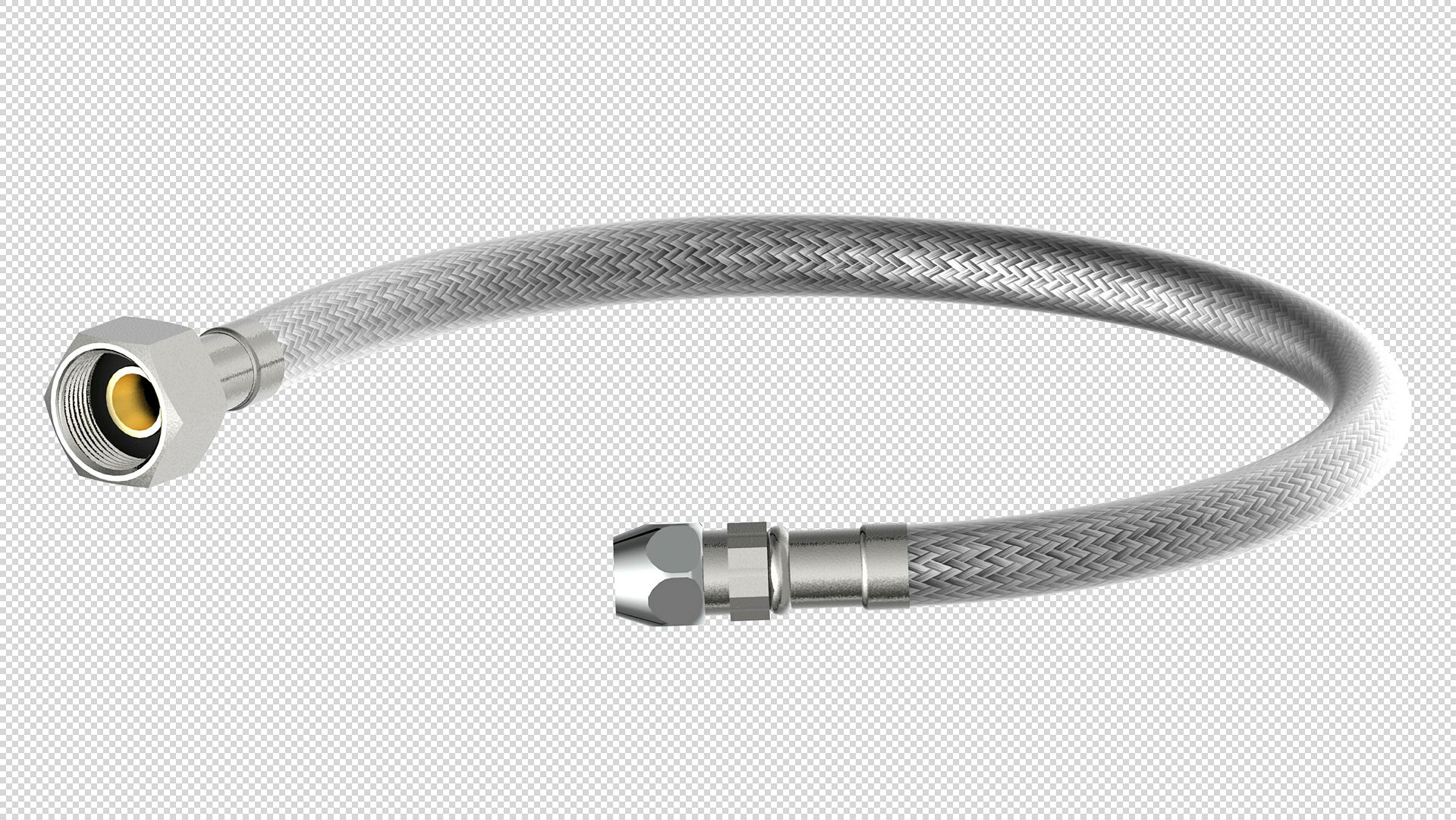 Flexibler Anschlussschlauch 300 mm, 3/8''IG x 10 mmQ