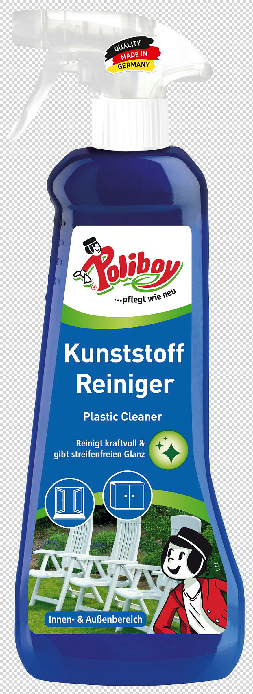 Kunststoff Reiniger