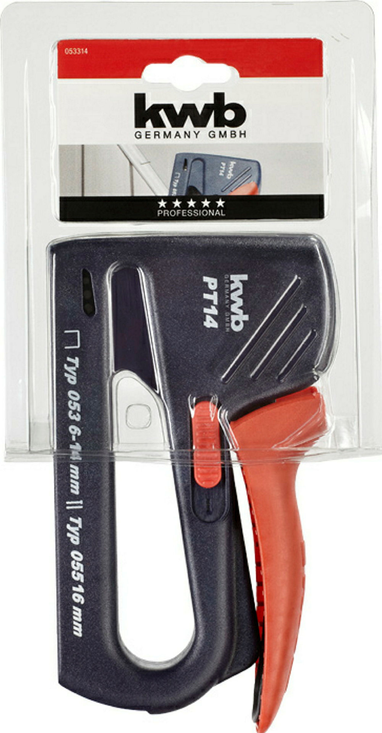 BLUE TACK PT 14 N, Profi-Handtacker