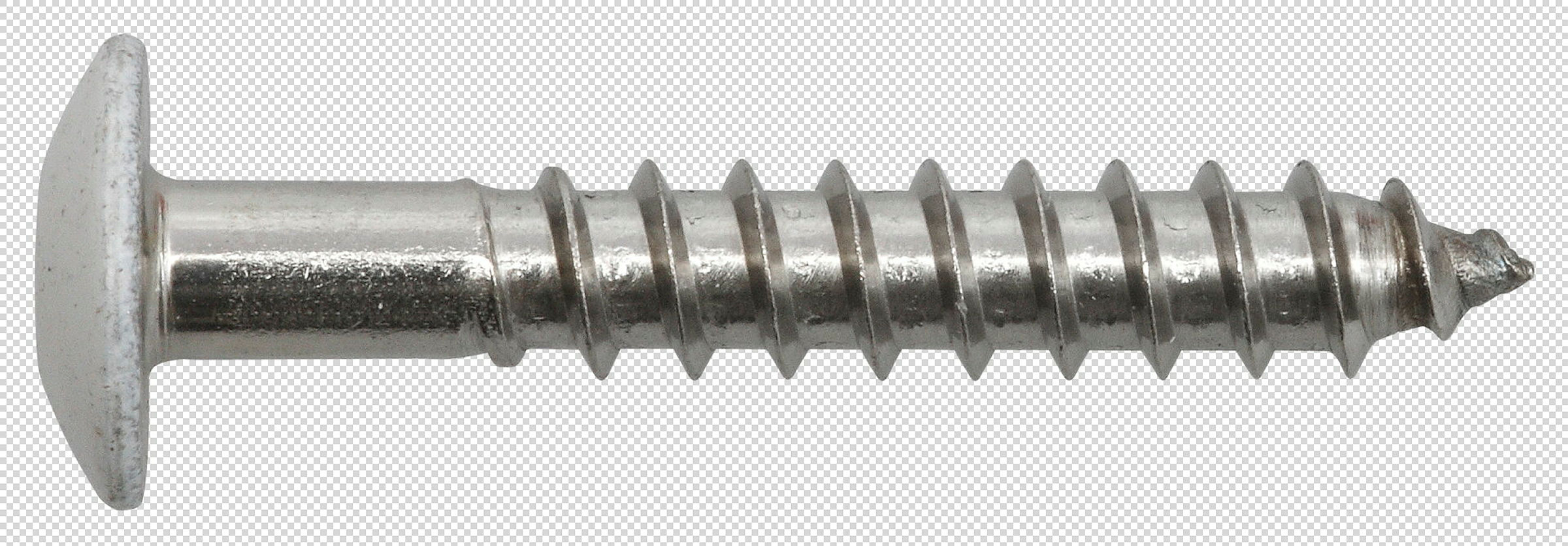 Fassadenschraube 5,5 x 45, A4, RAL 9010 weiß