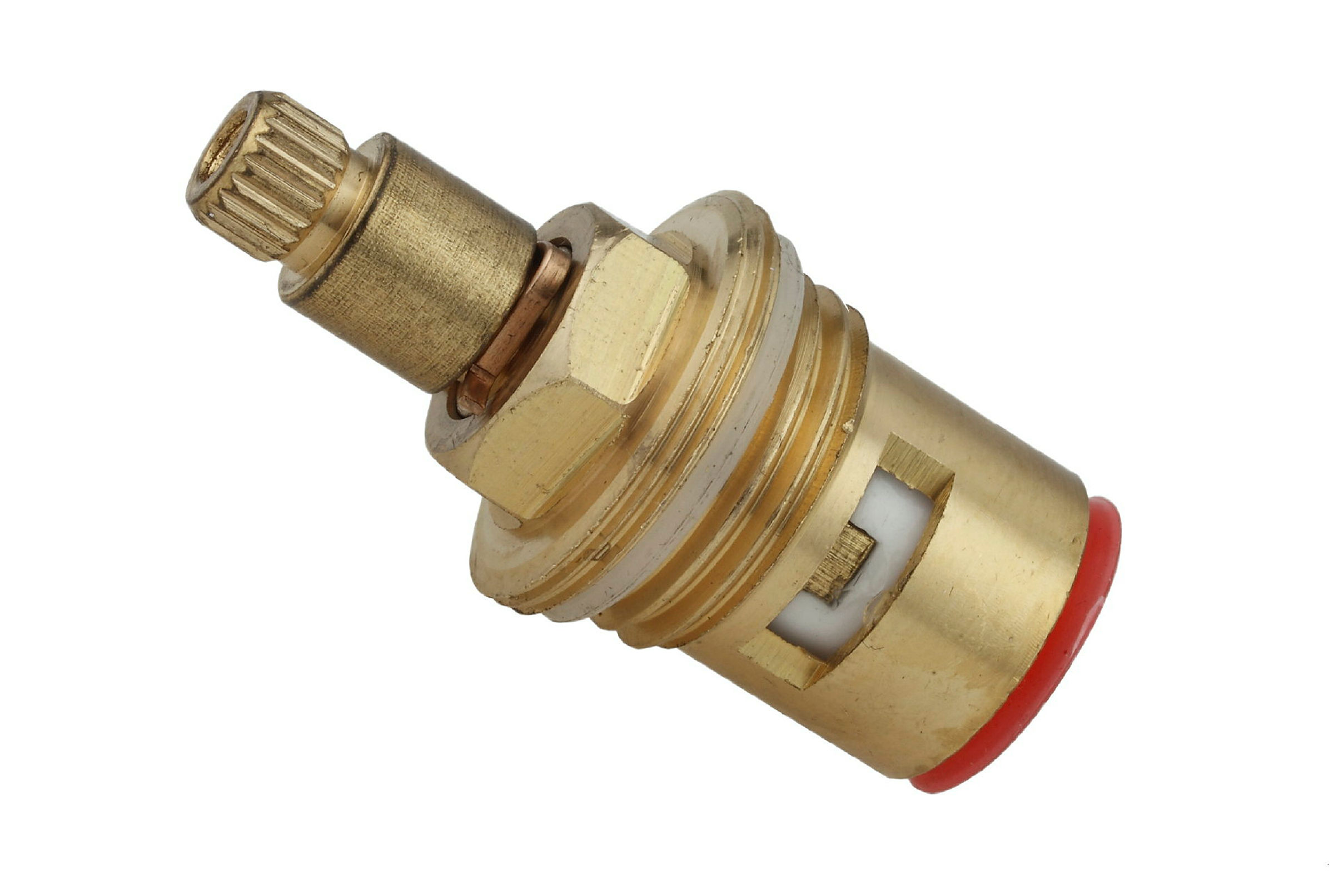 Keramik-Oberteil, Messing blank, 1/2'', 90° Verschluss
