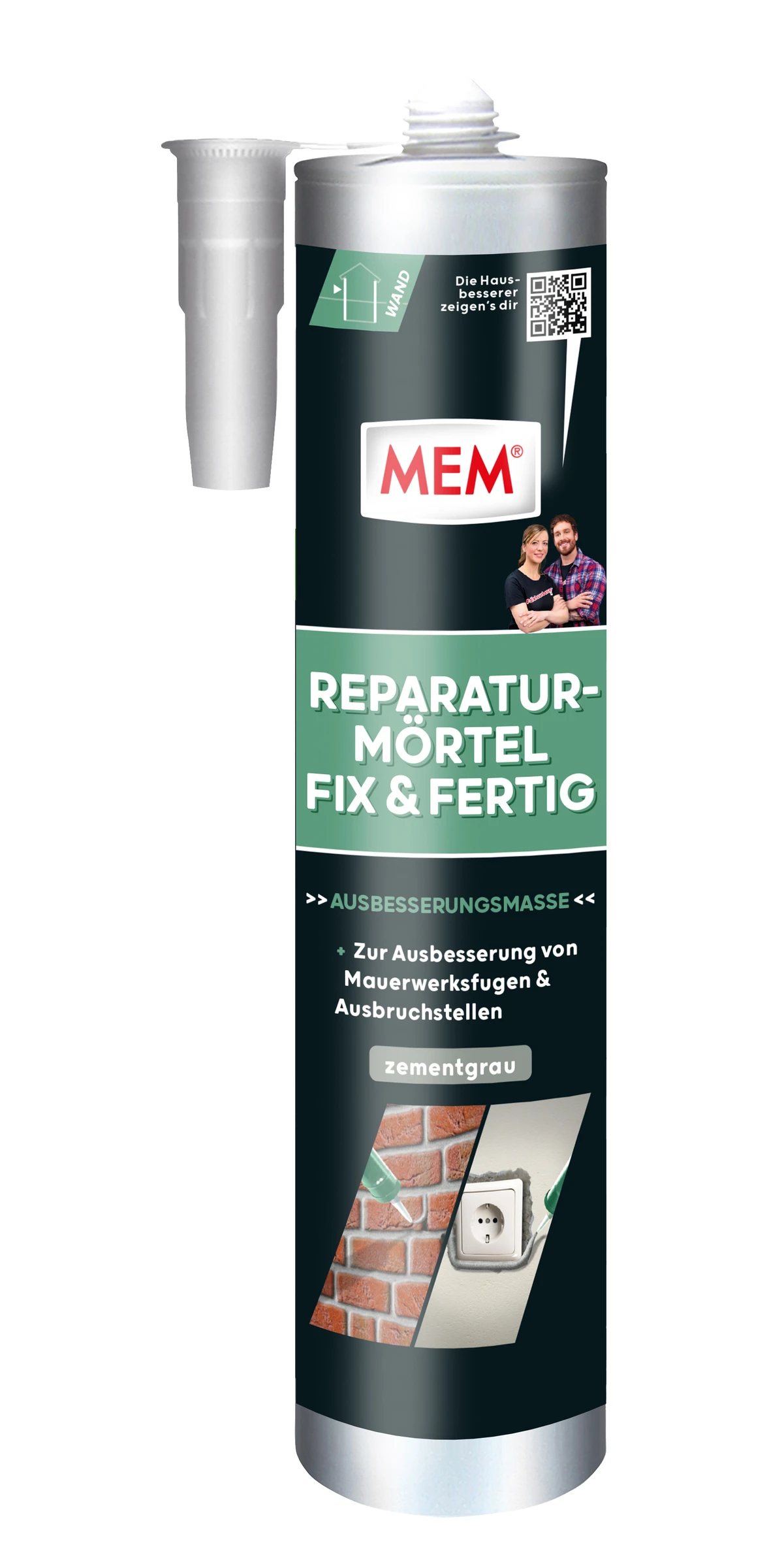MEM Reparatur-Mörtel 300 ml-Kartusche