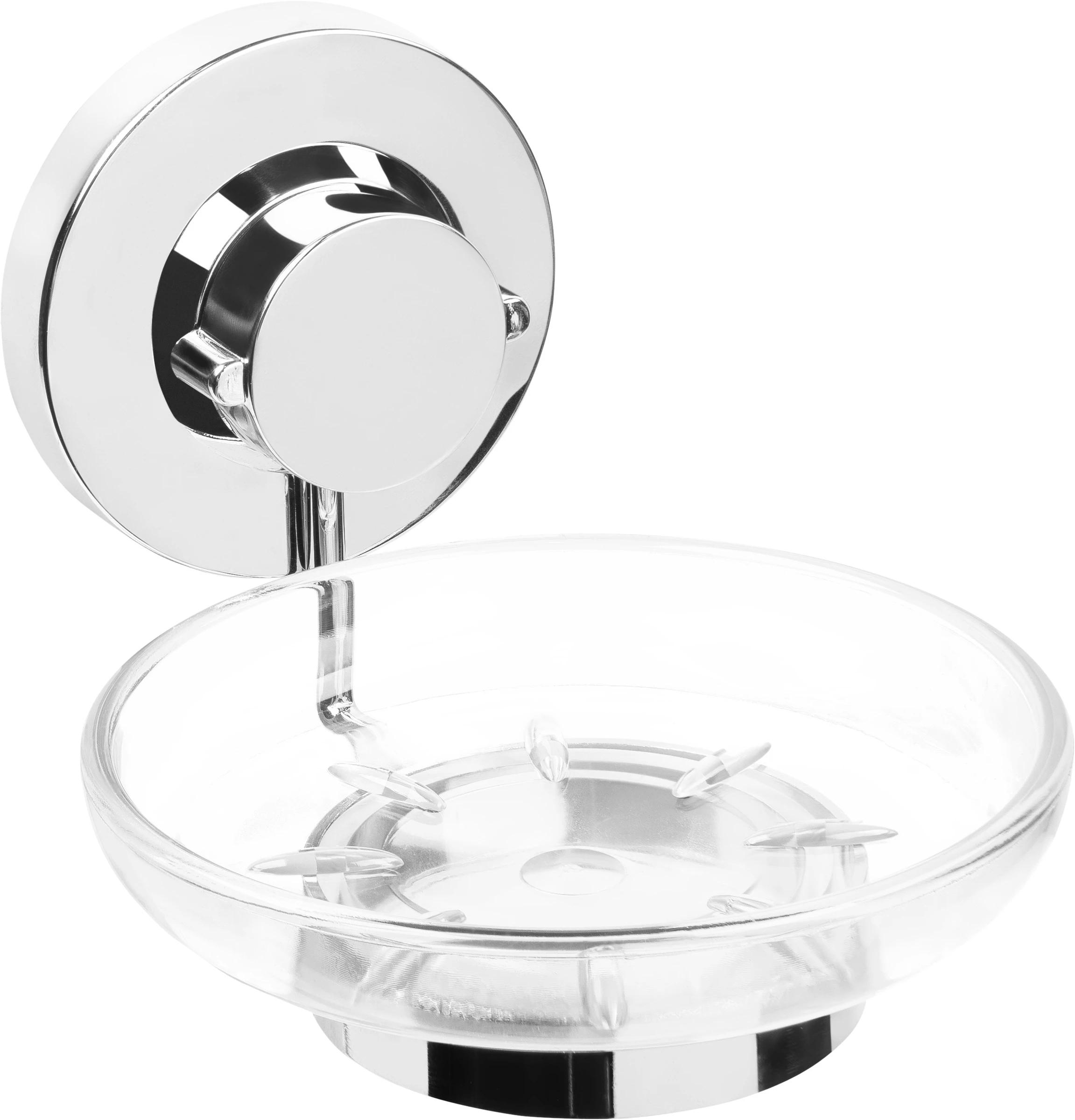 3in1 Seifenhalter Glas
