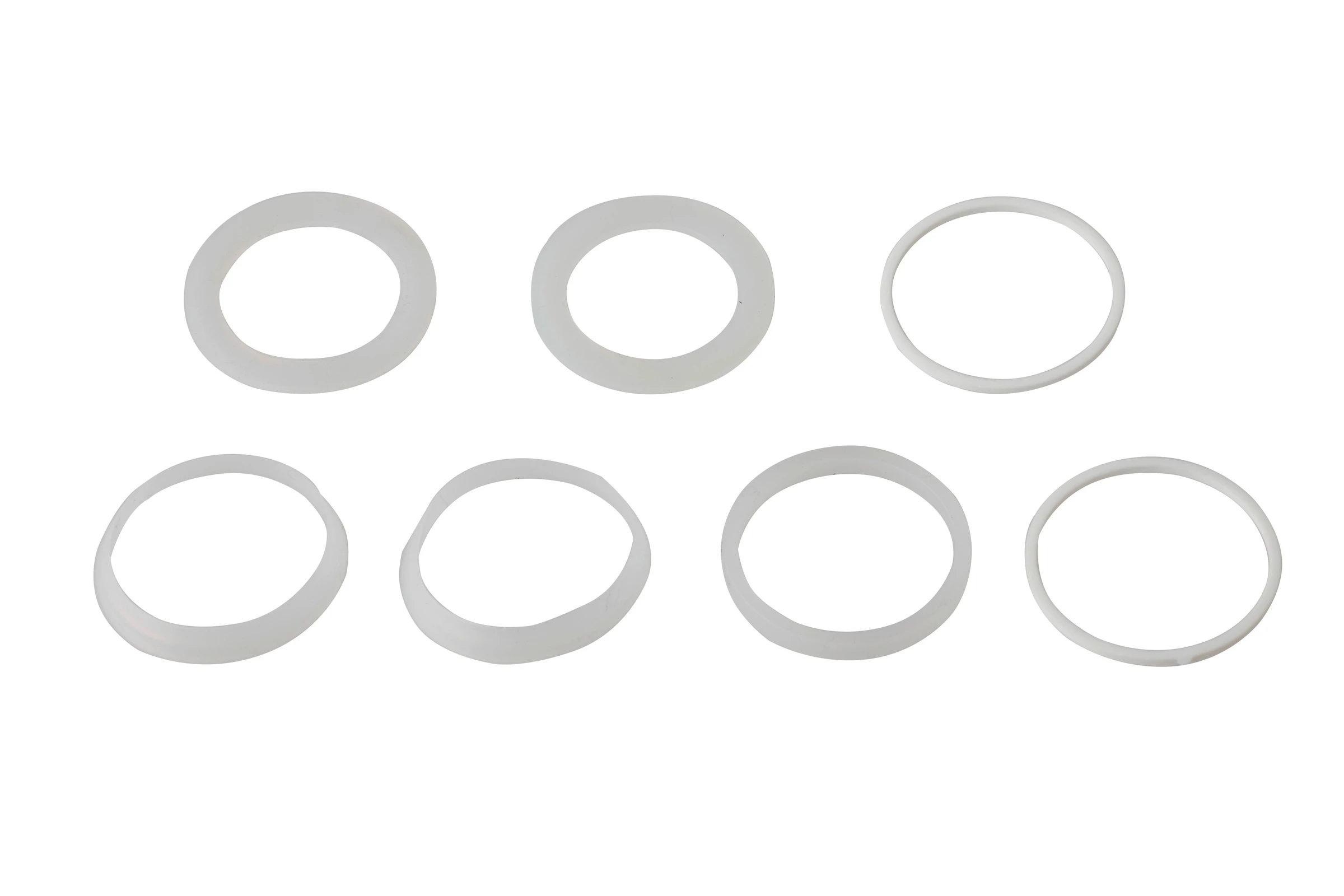 Siphon-Dichtung-Sortiment, Silikon, 1 1/2'' x 40 mm, für Spültisch (7x)