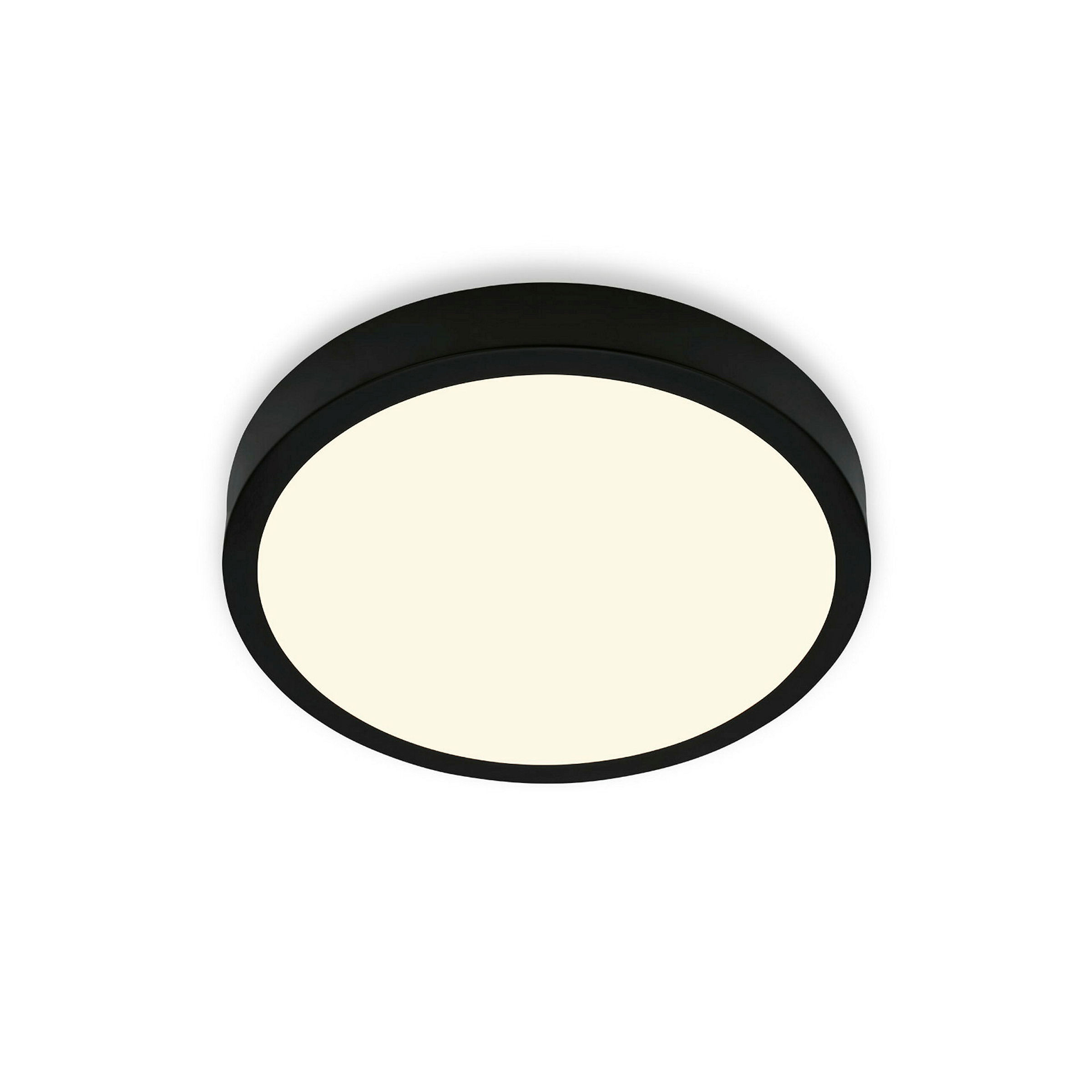 LED Aufbauleuchte, schwarz, 1xLED/16W